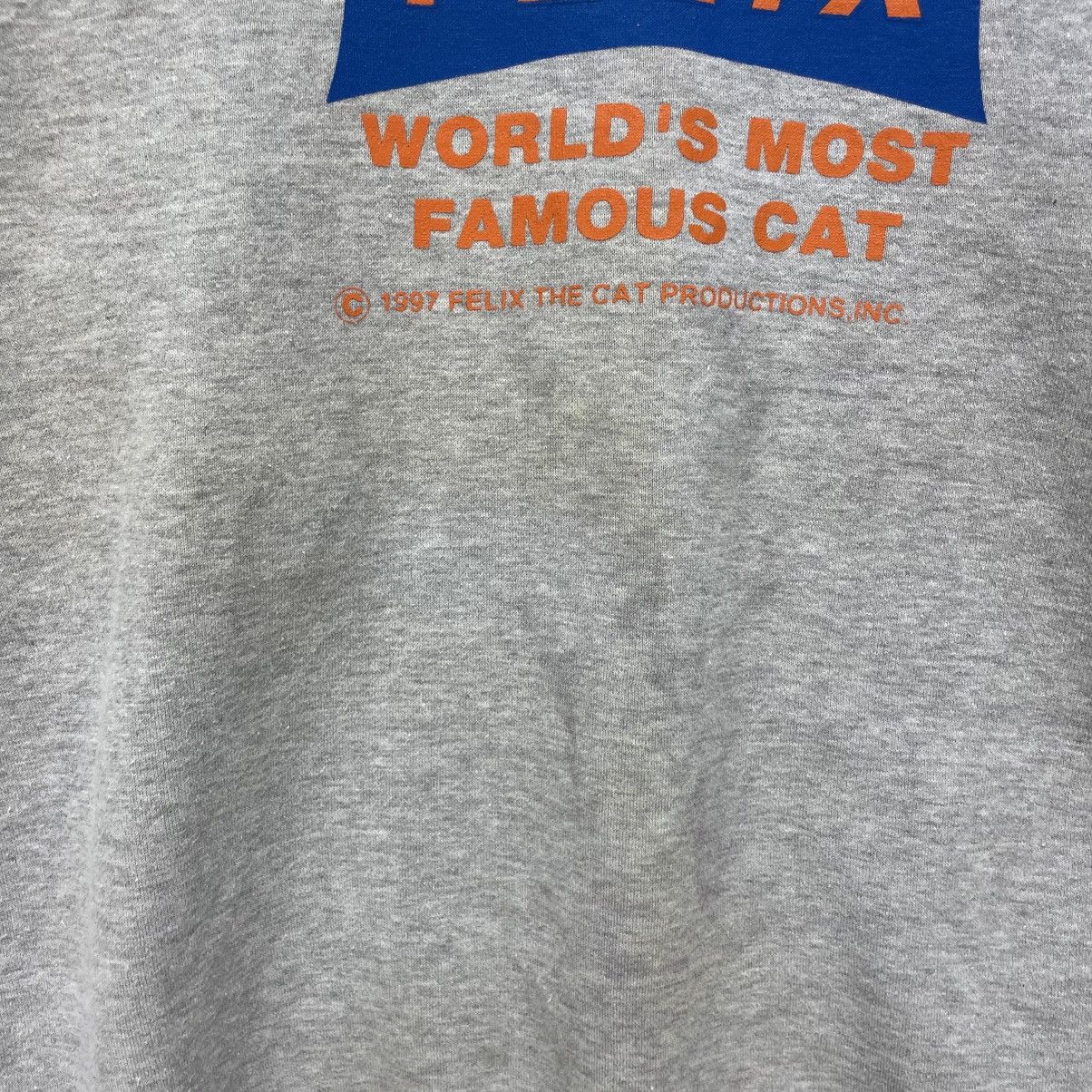 Felix 💥Vintage 90s Felix The Cat Cartoon Crewneck Pullover Size US M / EU 48-50 / 2 - 6 Thumbnail