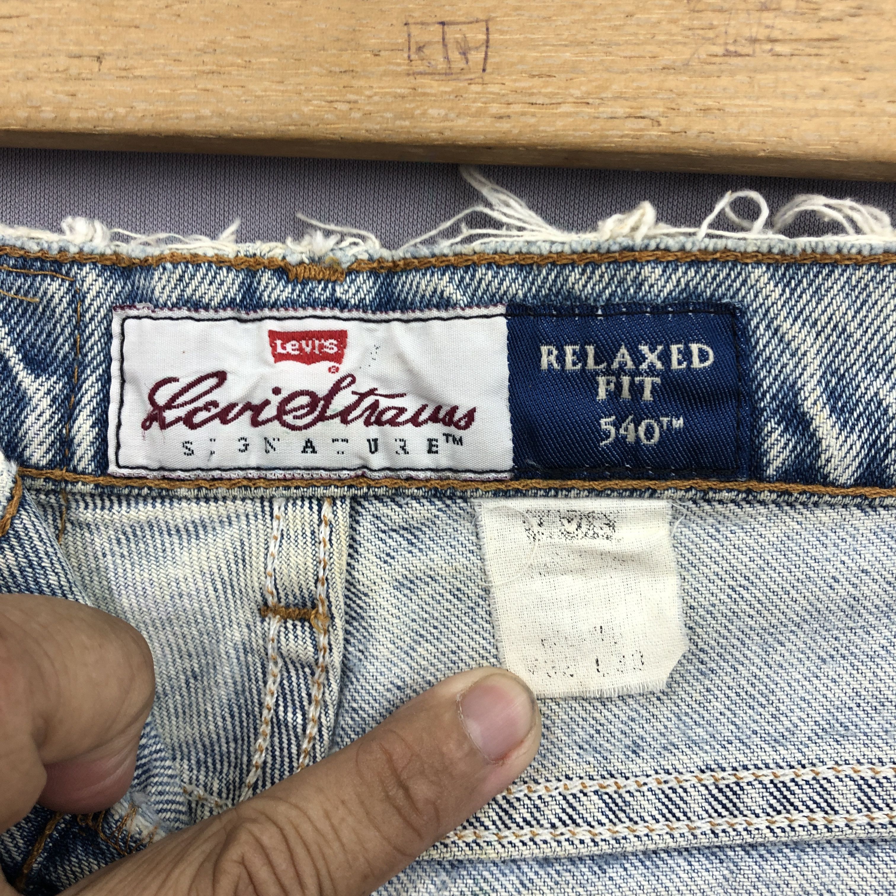 Levi's Vintage Levis Stonewash Jeans Light Wash Orange Tab Denim Size US 30 / EU 46 - 9 Thumbnail