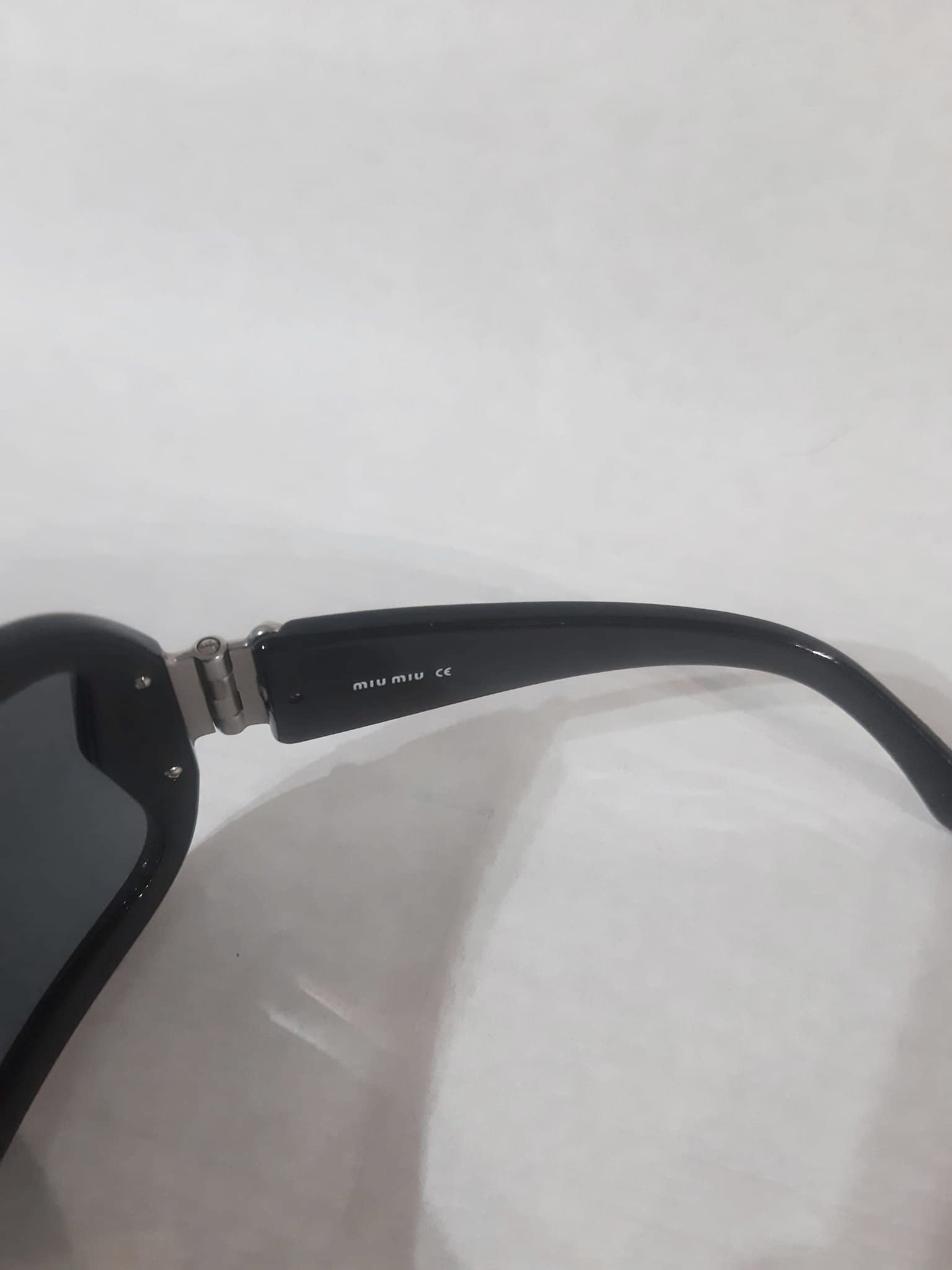 Miu Miu Miu Miu early 2000's Oversized Shield Sunglasses Size ONE SIZE - 6 Thumbnail