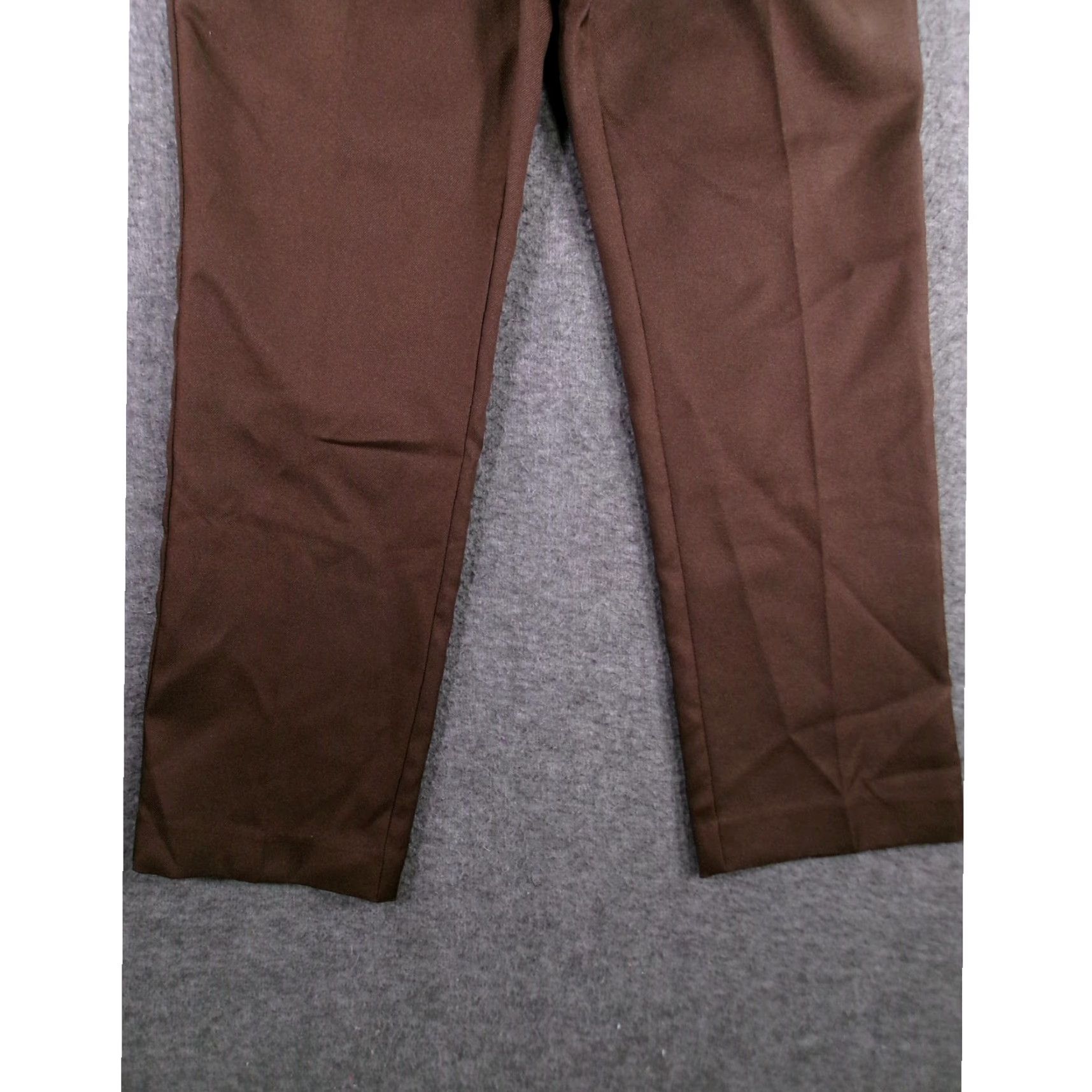Vintage White Stag Womens Pants Medium Brown Relaxed Classic Casual Business Lounge Size 32" / US 10 / IT 46 - 3 Thumbnail