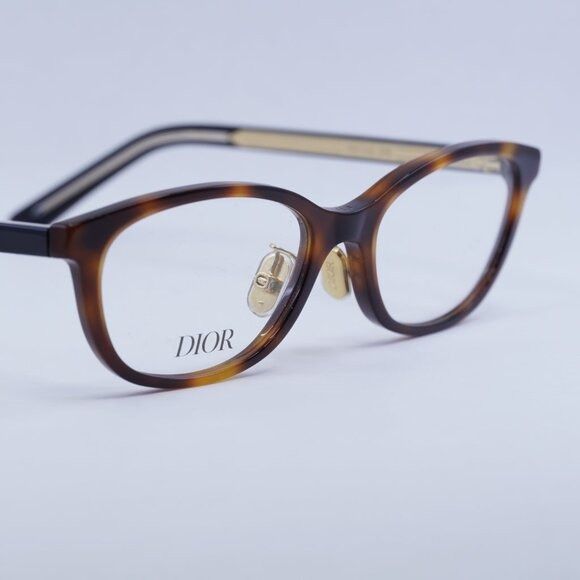 Dior Dior DIORSPIRITO R2J 2600 Eyeglasses Shiny Honey Havana 53mm Size ONE SIZE - 6 Thumbnail