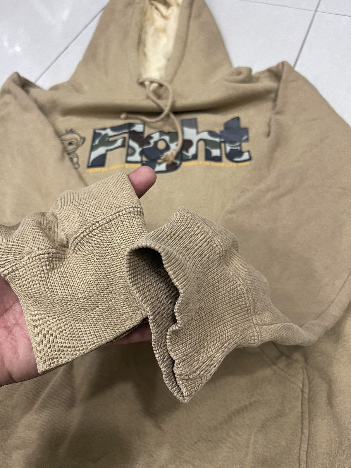 Vintage Vintage Grass Hither "Flight" Camo Monkey Hoodie - Saru Ruco Size US L / EU 52-54 / 3 - 11 Thumbnail