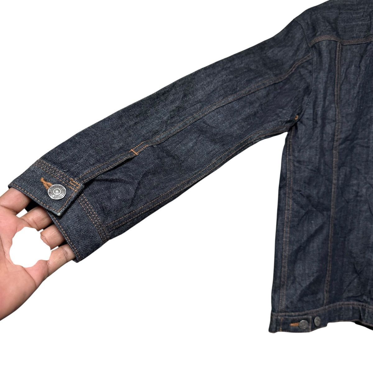 Warehouse & Co. BNWT Ego Tripping Denim Jacket Union Made Advance&Basic Size US M / EU 48-50 / 2 - 12 Thumbnail