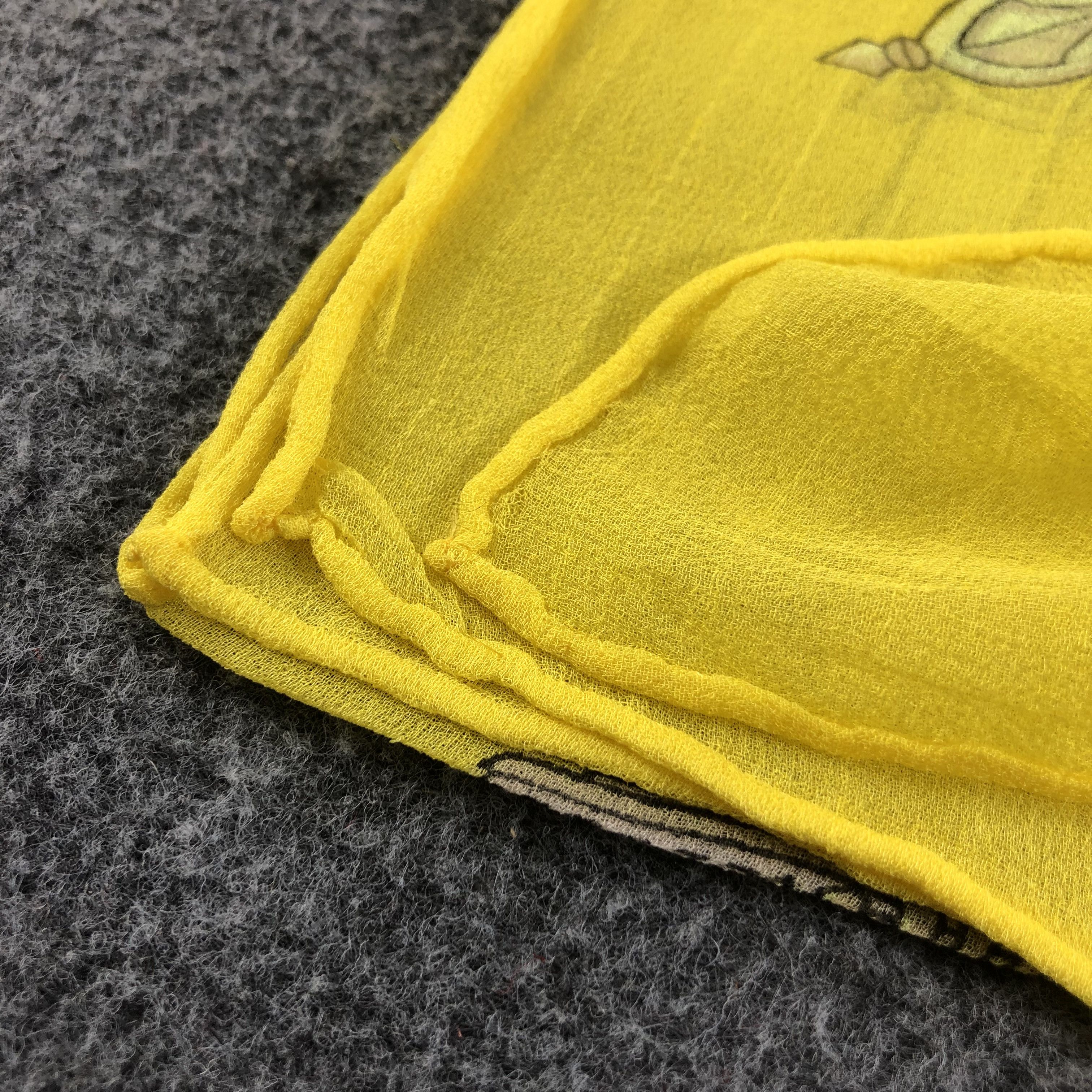 Vintage Castel Luxury Silk Stole Silk Scarf M835 Size ONE SIZE - 5 Thumbnail