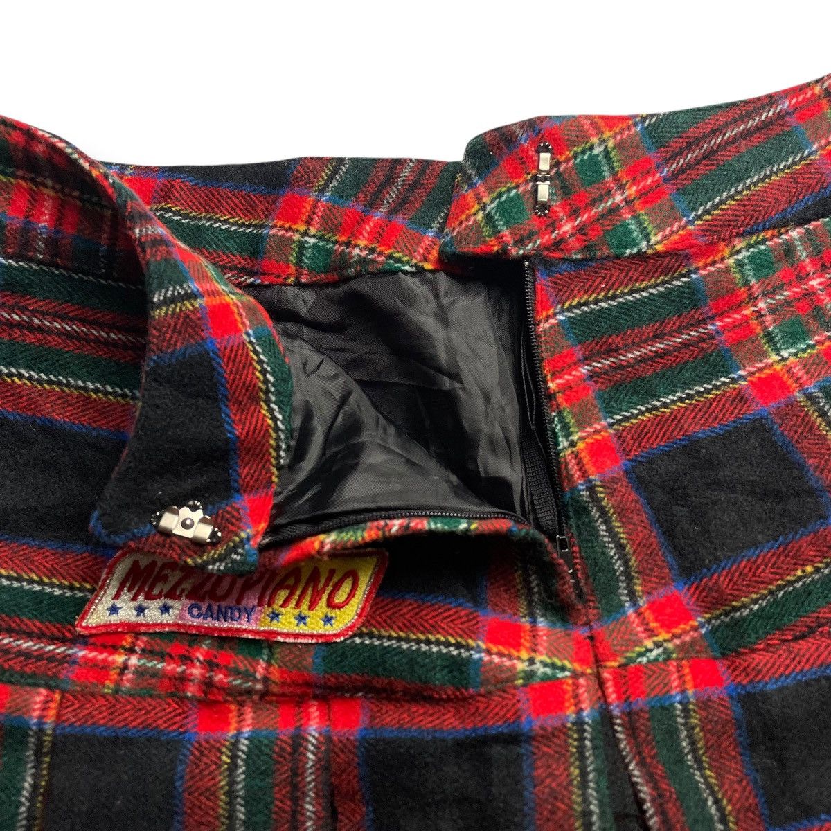 Hysteric Glamour 🇯🇵 MEZZO PIANO TARTAN MINI SKIRT Size 24" / US 00 / IT 34 - 6 Thumbnail