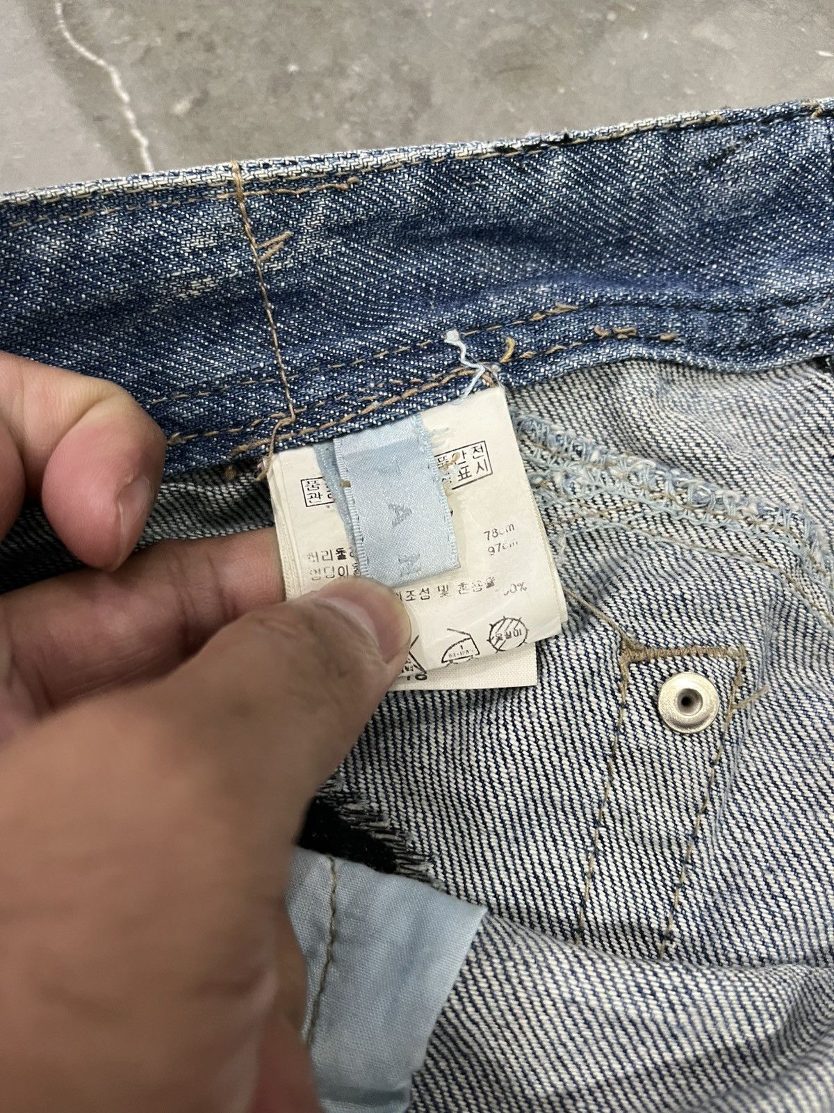 If Six Was Nine × Japanese Brand × KMRii Tankus studed vkei styled Size 31" - 9 Thumbnail