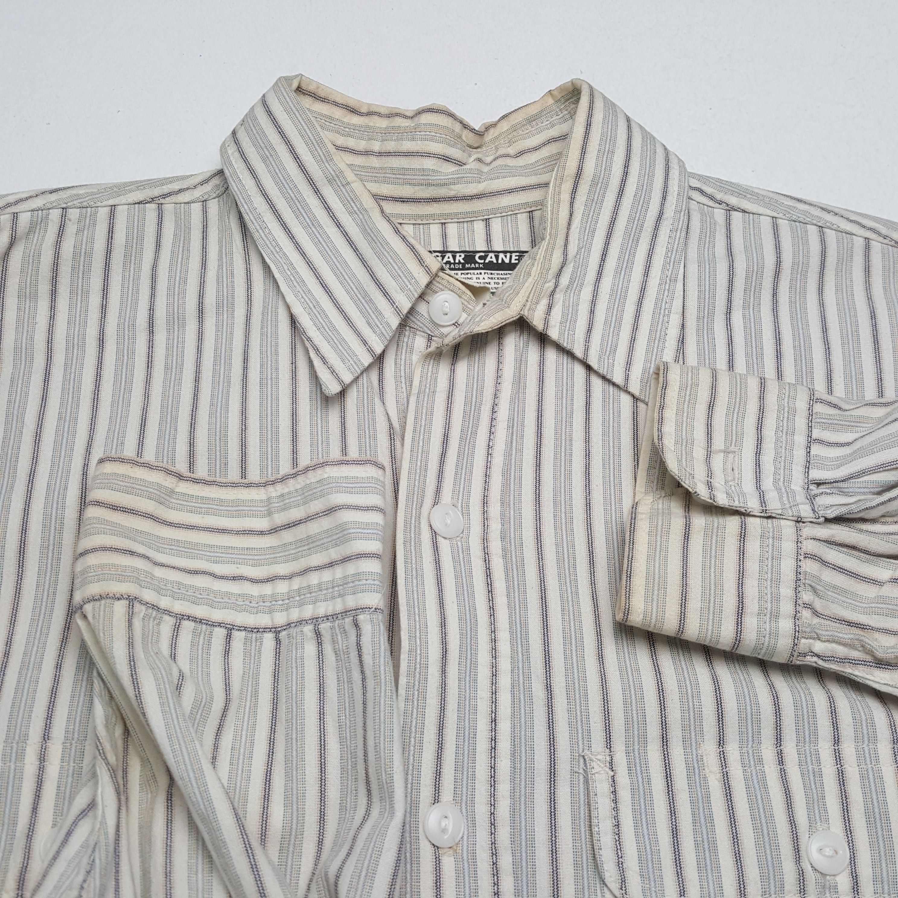 Sugar Cane × Vintage SUGAR CANE Japanese Brand Casual Style Shirt Size US L / EU 52-54 / 3 - 7 Thumbnail