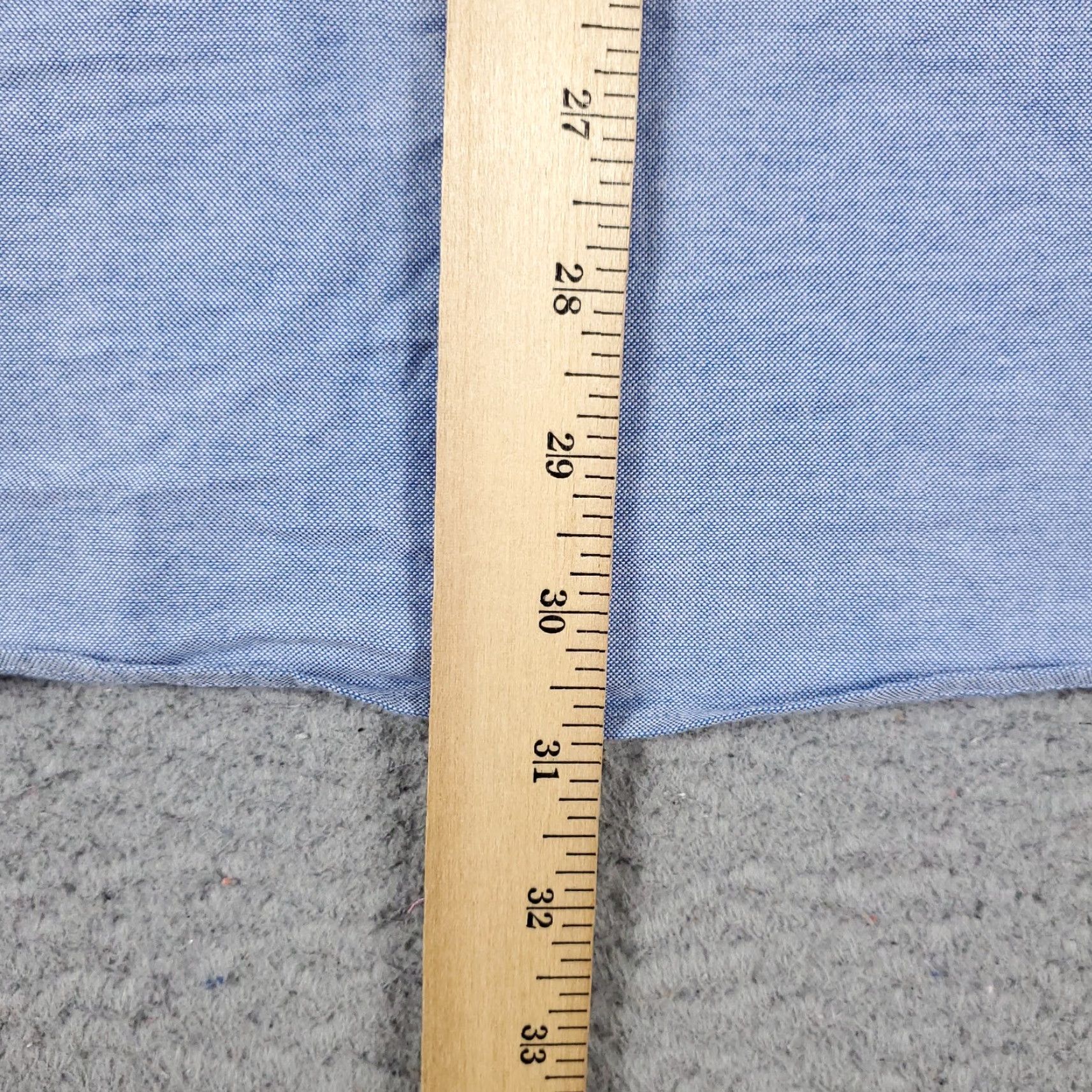 Original Penguin VINTAGE not applicable; Original Penguin Dress Shirt Mens 16 Blue Long Sleeve Button Up Collared Cotton Classic Fit 16 in Mens Blue Dress Shirt Size 42R - 7 Thumbnail