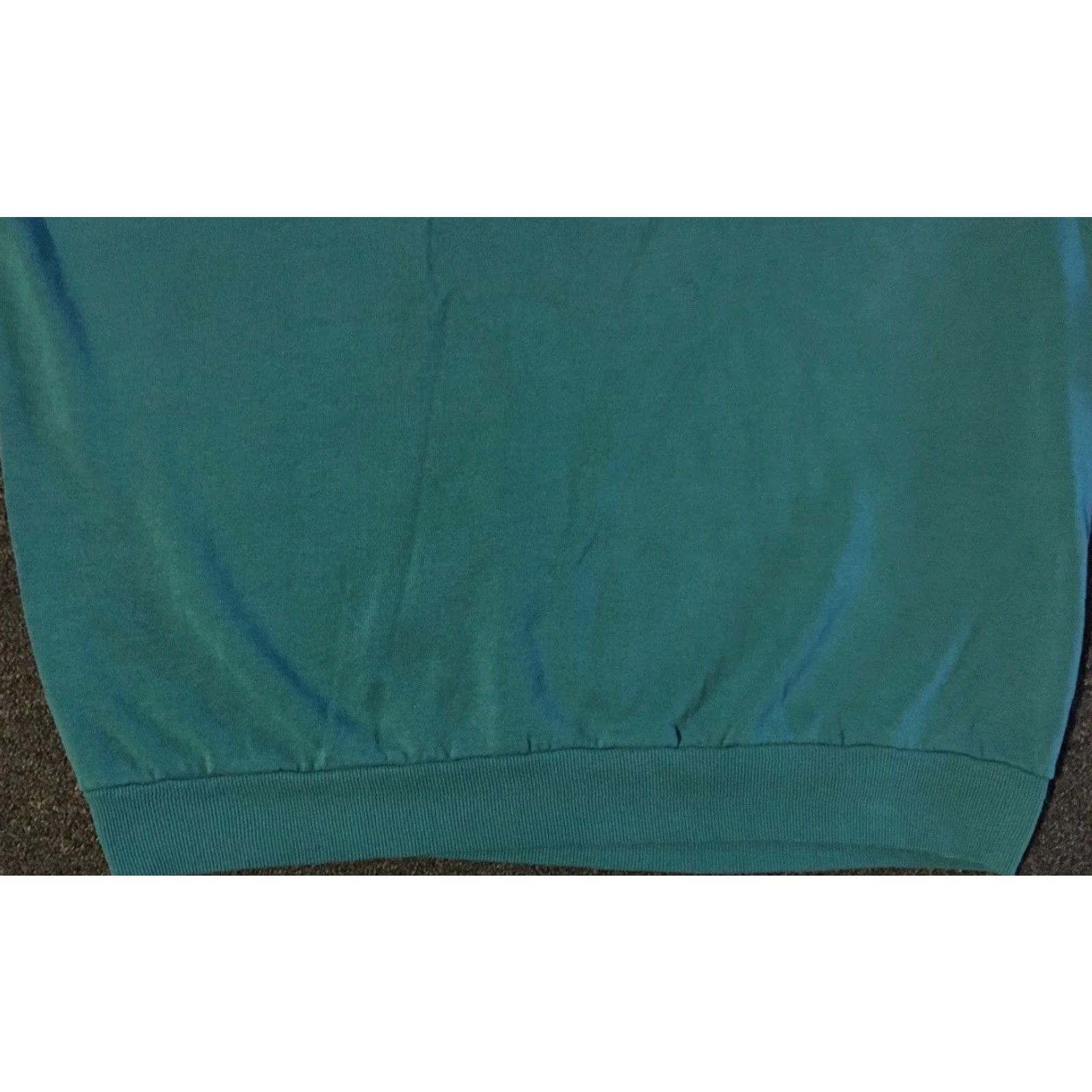 Vintage VINTAGE Jerzees Sweatshirt Hoodie L Green 90s Grunge Punk Biker USAMens Size US L / EU 52-54 / 3 - 6 Thumbnail