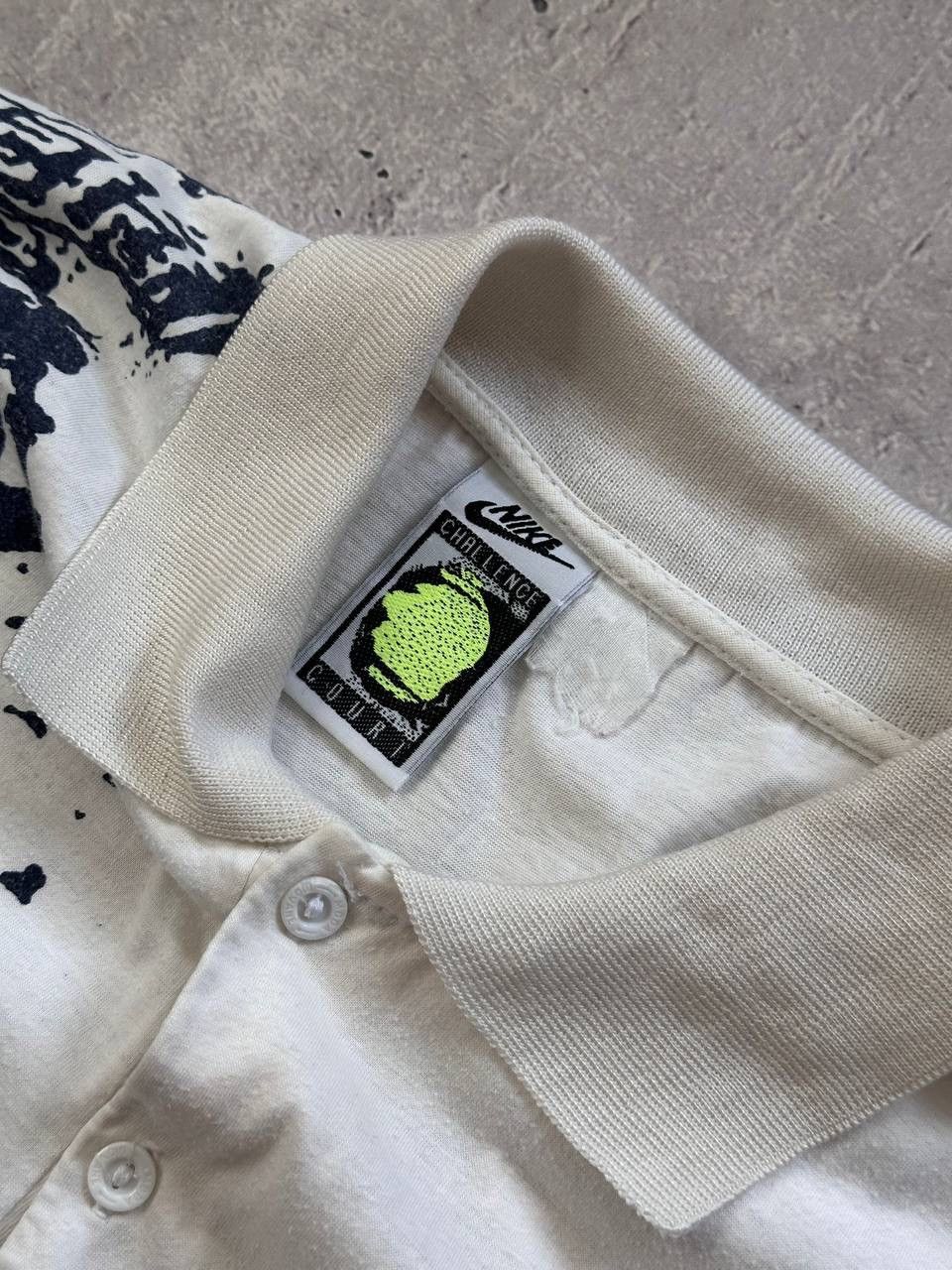 Nike × Vintage Nike Challenge Court 90s Men’s Tennis Polo Agassi Nadal Size US XL / EU 56 / 4 - 11 Thumbnail