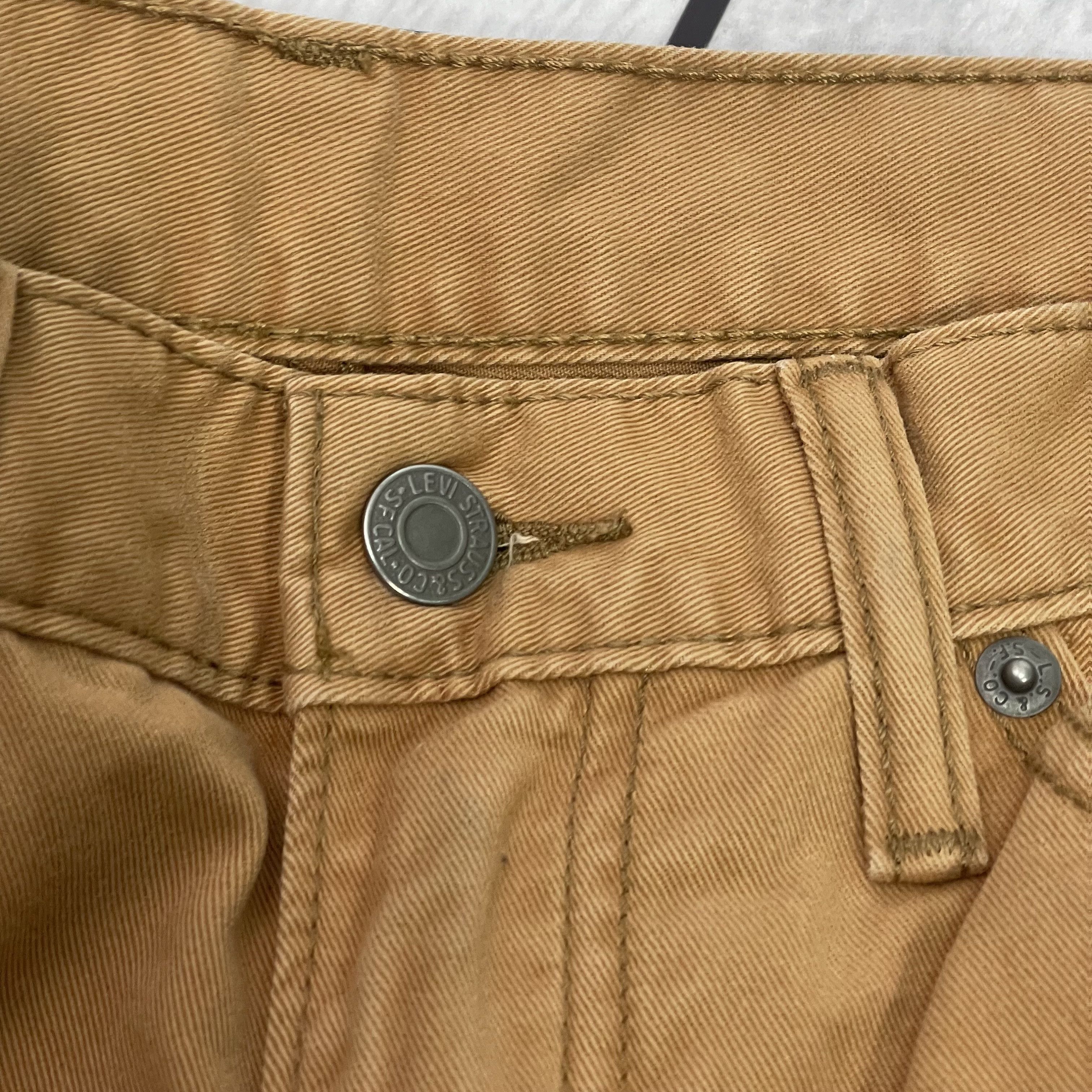 Levi's Custom Levi's art 1of1 forest tree nature flora opium y2k Size US 34 / EU 50 - 11 Thumbnail