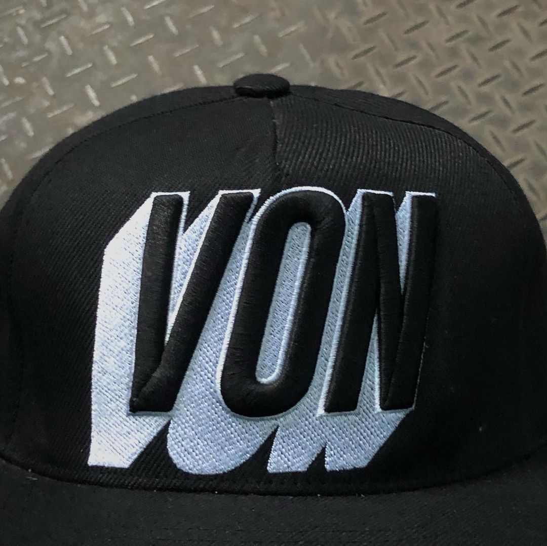Von Dutch Vondutch Big Logo Script Embroidery Snapback Hat Size ONE SIZE - 4 Thumbnail