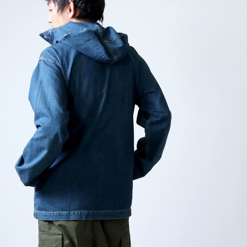 Engineered Garments (Ordinary Fits) Re:Ordinary Gunner Smock Denim Anorak Parka Size US M / EU 48-50 / 2 - 11 Thumbnail