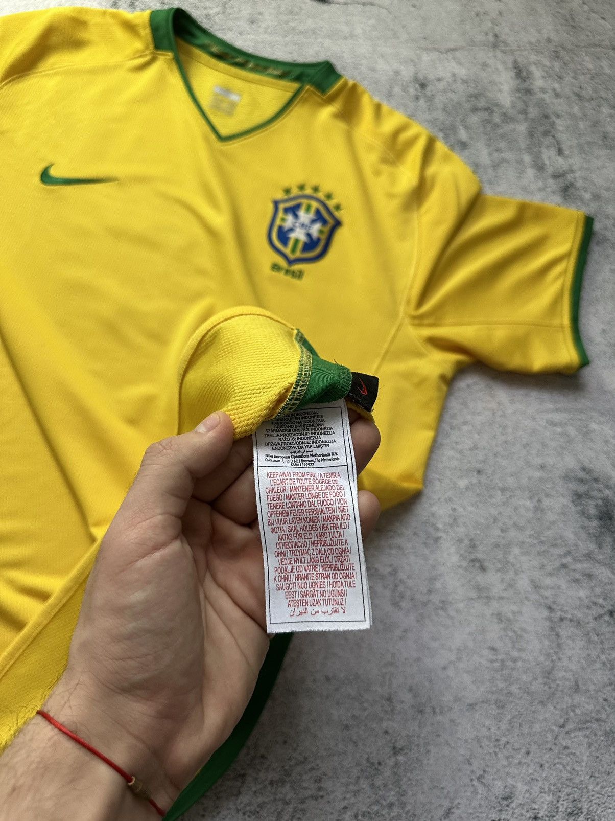 Nike Vintage Nike CBF Mertenz Jersey Brazil Size US XL / EU 56 / 4 - 11 Thumbnail