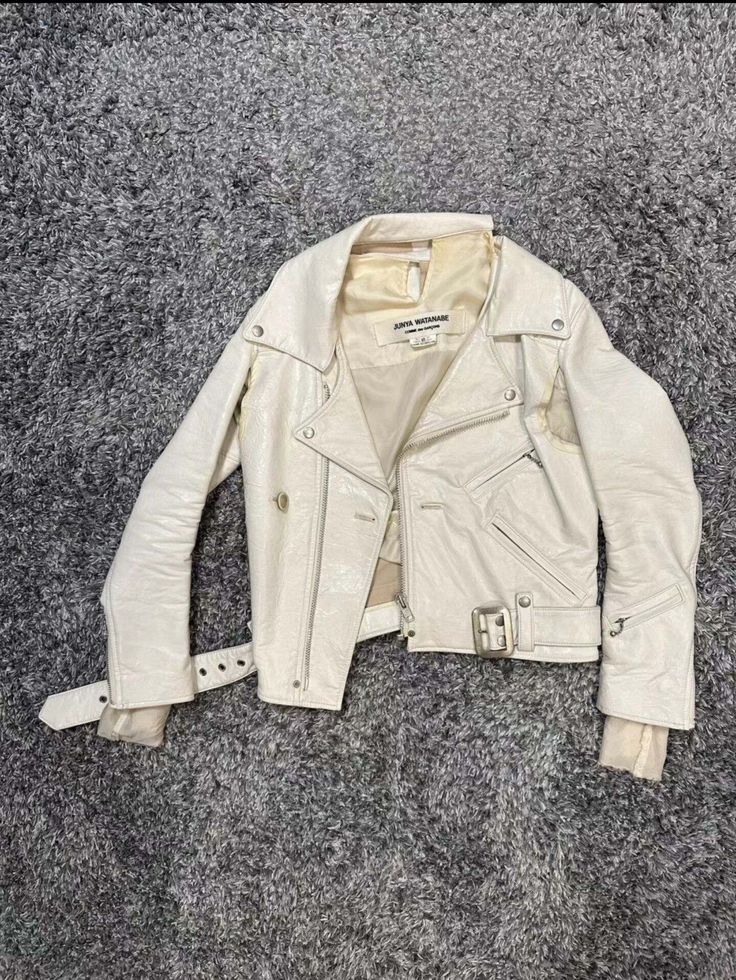 Junya Watanabe junya watanabe motorcycle leather jacket xs size Size US XS / EU 42 / 0 - 1 Thumbnail