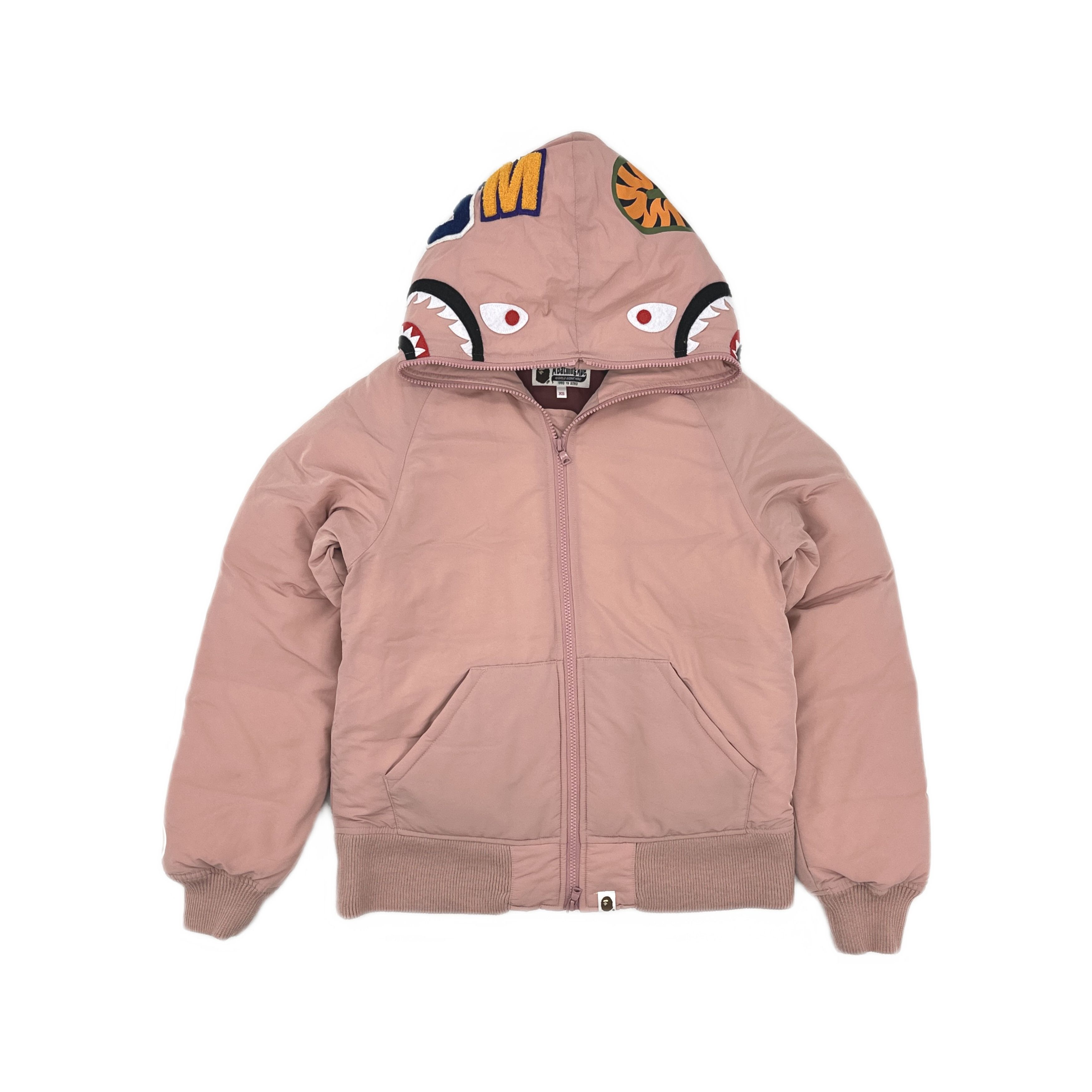 Bape A Bathing Ape Shark Full Zip Down Jacket XS Size XS / US 0-2 / IT 36-38 - 1 Thumbnail