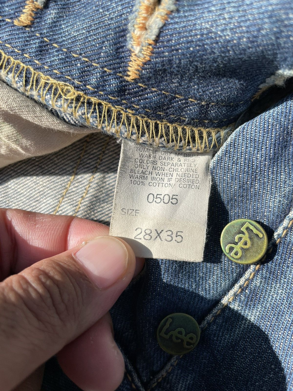 Lee 🔥Accept Binding Offer🔥 Vintage Lee Riders Denim Size US 26 / EU 42 - 9 Thumbnail