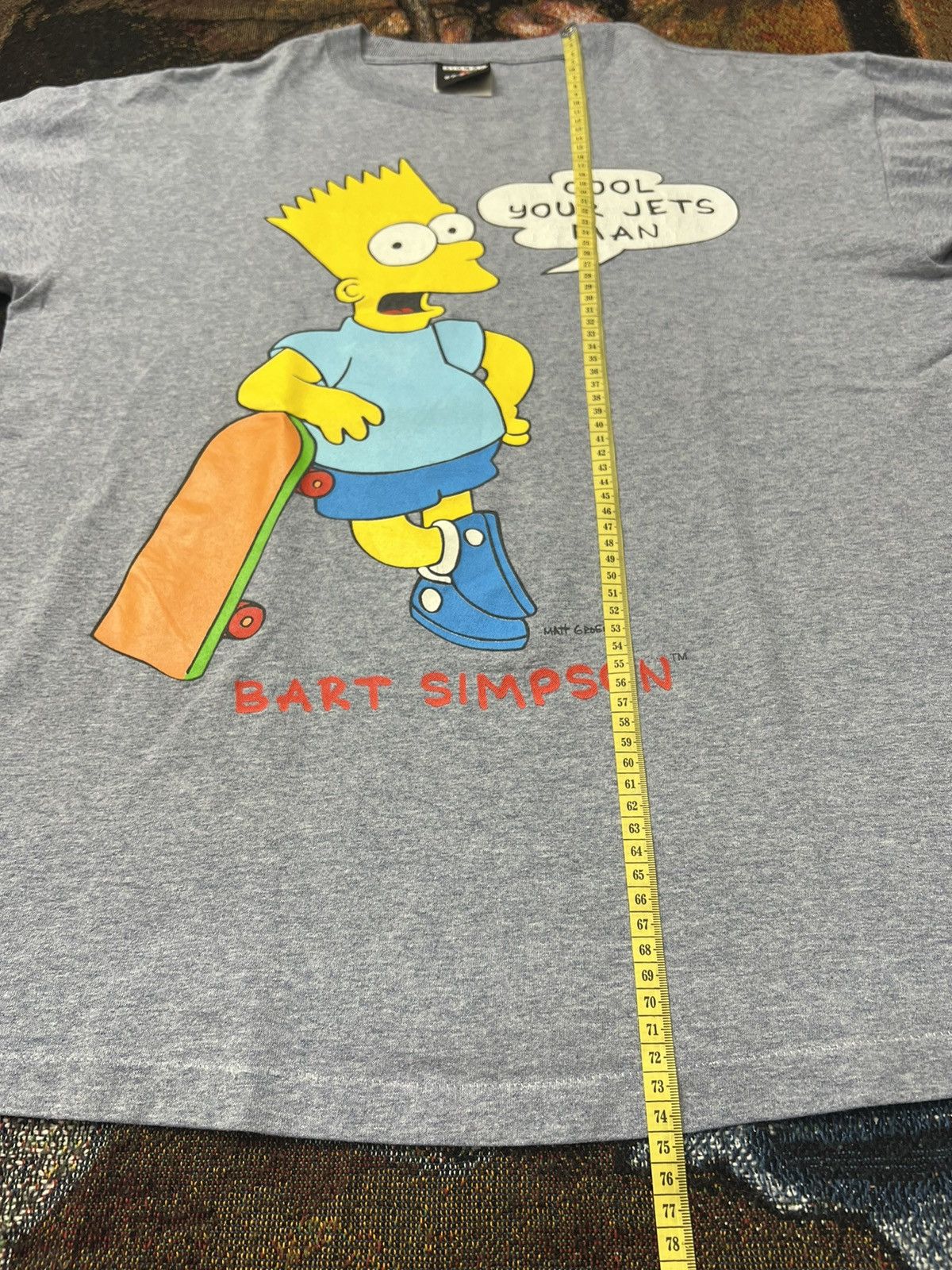 The Simpsons Bart Simpson Cool Your Jets Tee Size US L / EU 52-54 / 3 - 7 Thumbnail