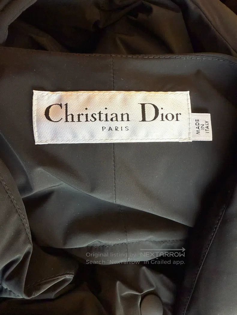 Dior Dior Black long cotton jacket Size XS / US 0-2 / IT 36-38 - 7 Thumbnail