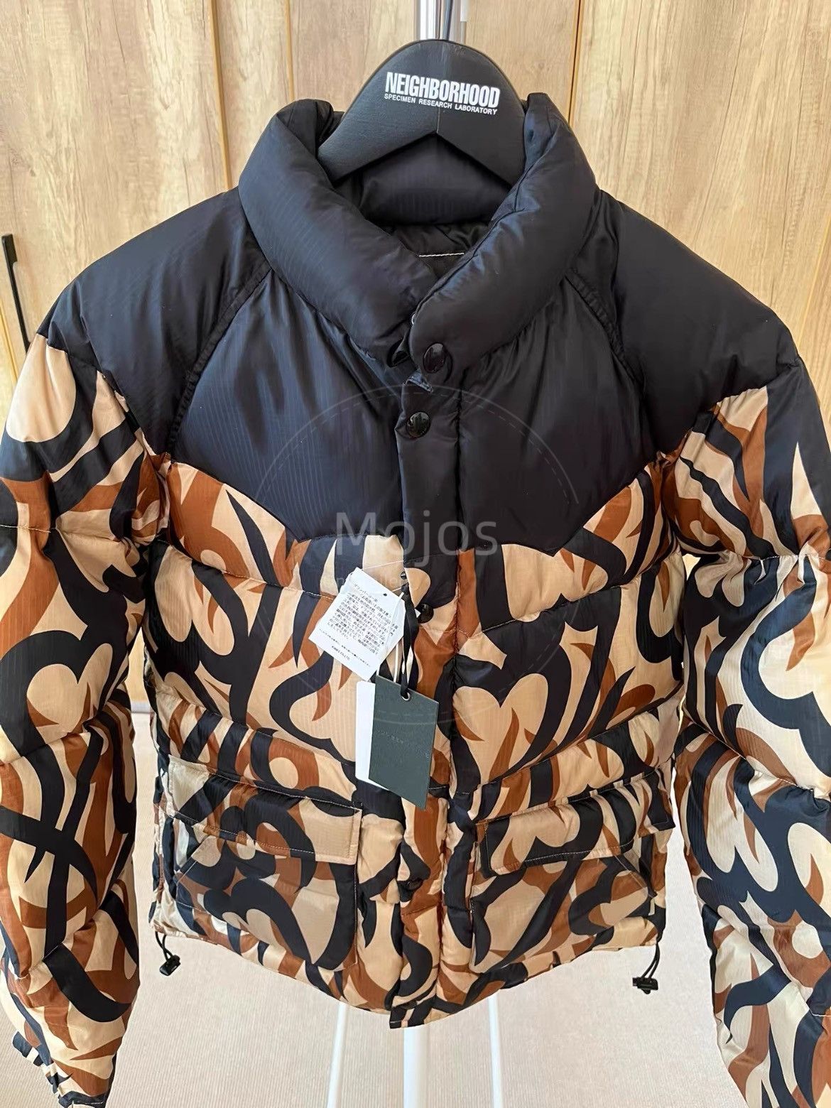 Number (N)ine Number Nine Heart Tear Puffer Jacket Size US L / EU 52-54 / 3 - 3 Thumbnail