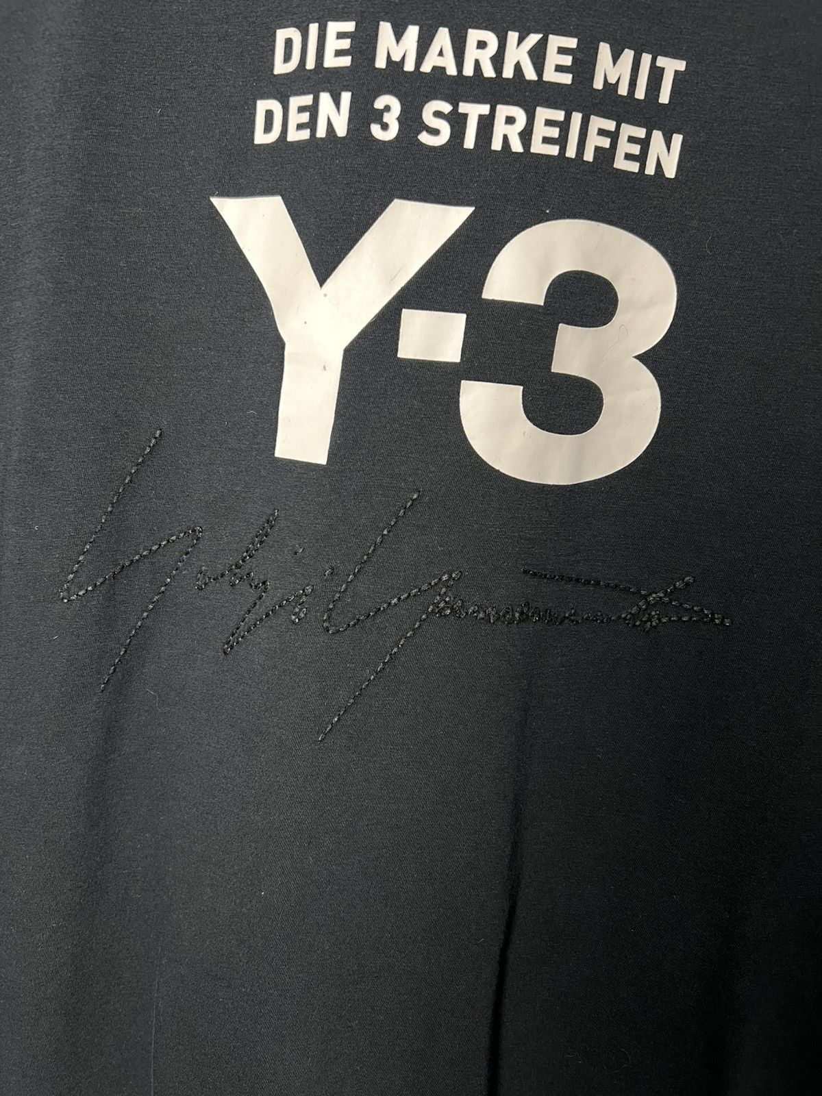 Adidas Vintage streetwear y2k Adidas Y-3 by Yohji Yamamoto T shirt Size US L / EU 52-54 / 3 - 3 Thumbnail