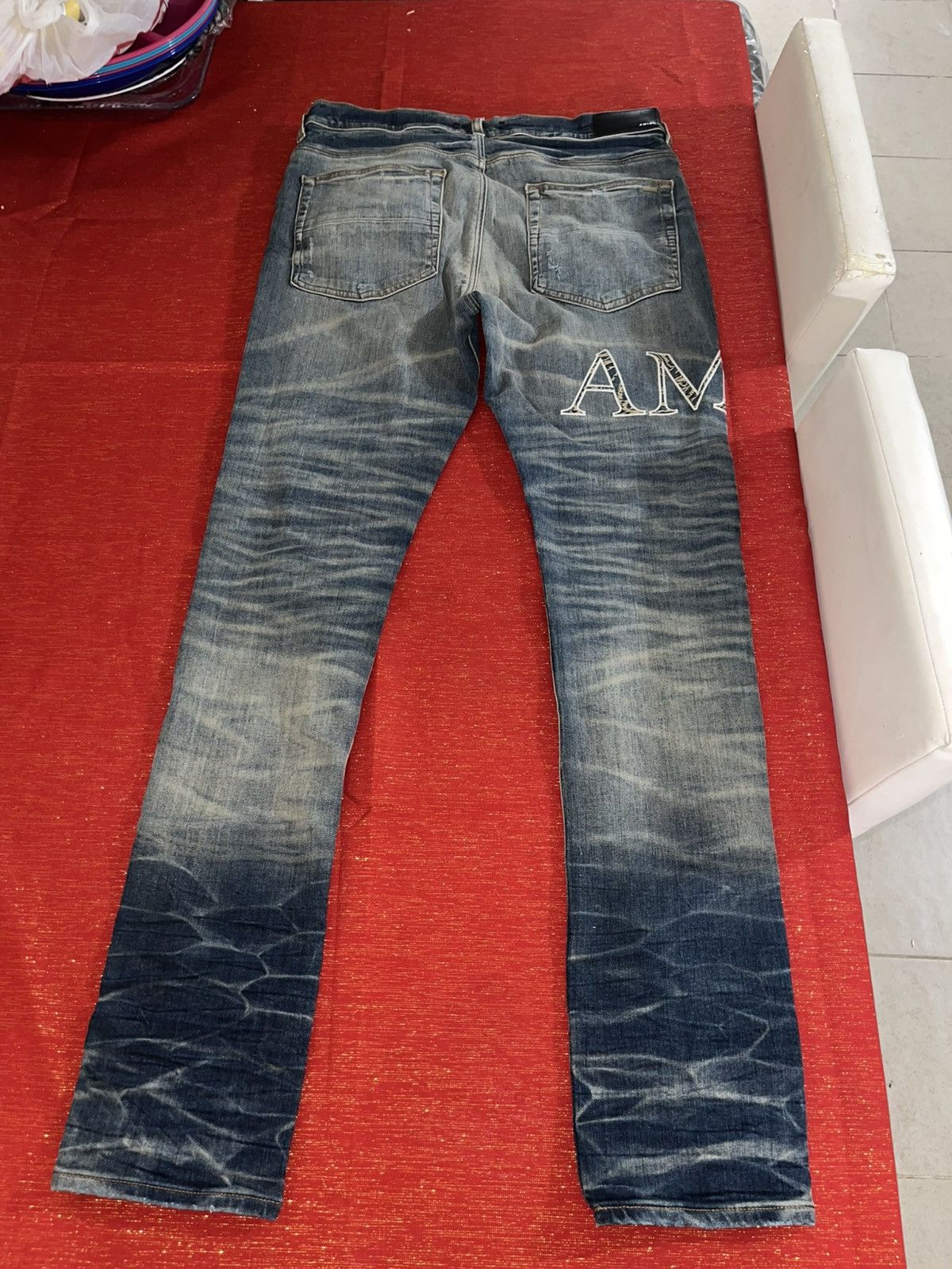 Amiri Amiri Core Logo Jean Sz 36 Size US 36 / EU 52 - 17 Thumbnail