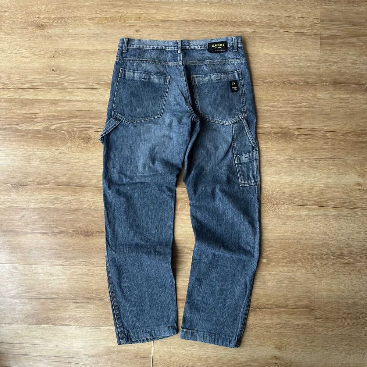 Other Vintage WPM Work Wear Double Knee Carpenter Jeans Y2K Size US 36 / EU 52 - 8 Thumbnail