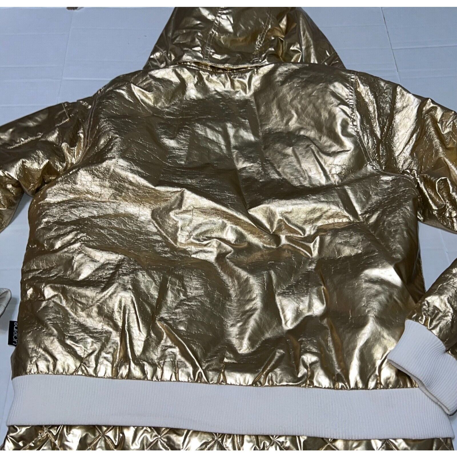 Burton L.A.M.B. By Burton DryRide Gold Metallic Jacket & Vest Large Size L / US 10 / IT 46 - 10 Thumbnail