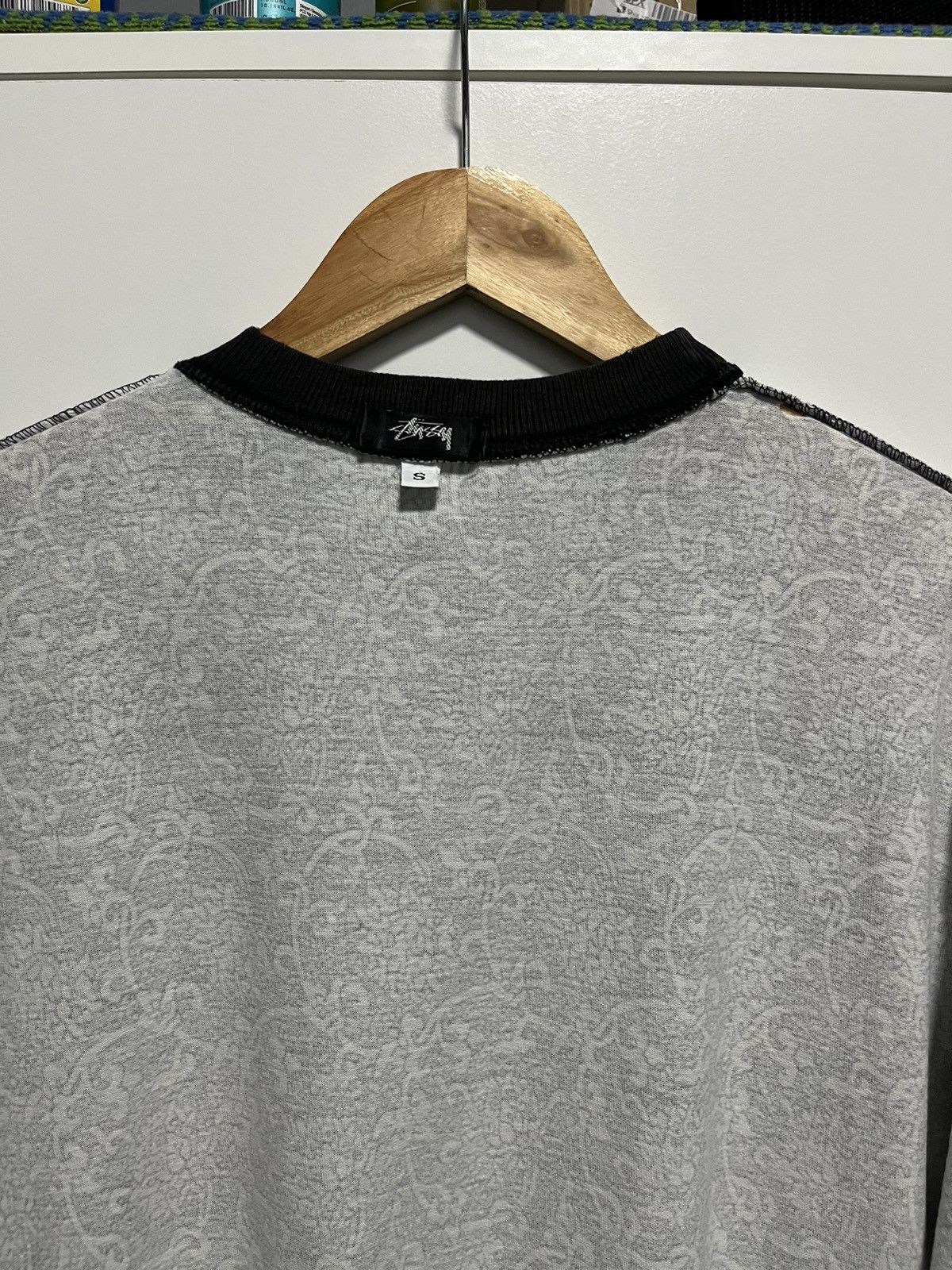 Stussy Vintage 80’s Stussy TomTom Black & White Fullprint Size US S / EU 44-46 / 1 - 20 Thumbnail