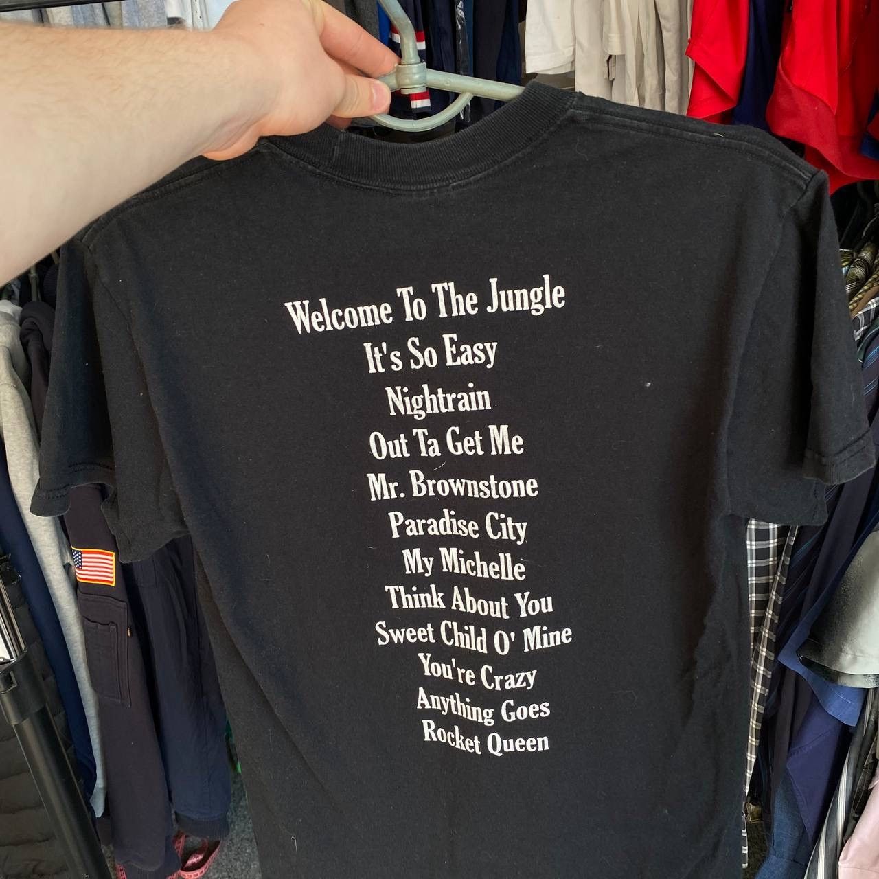 Band Tees × Vintage Vintage Guns N Roses Big logo rock band 90’s tee Size US S / EU 44-46 / 1 - 8 Thumbnail
