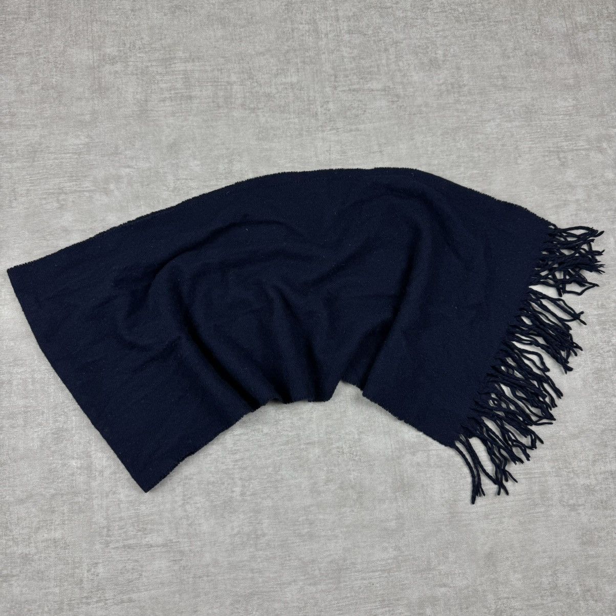 Other Cashmere Navy Scarf Size ONE SIZE - 6 Thumbnail