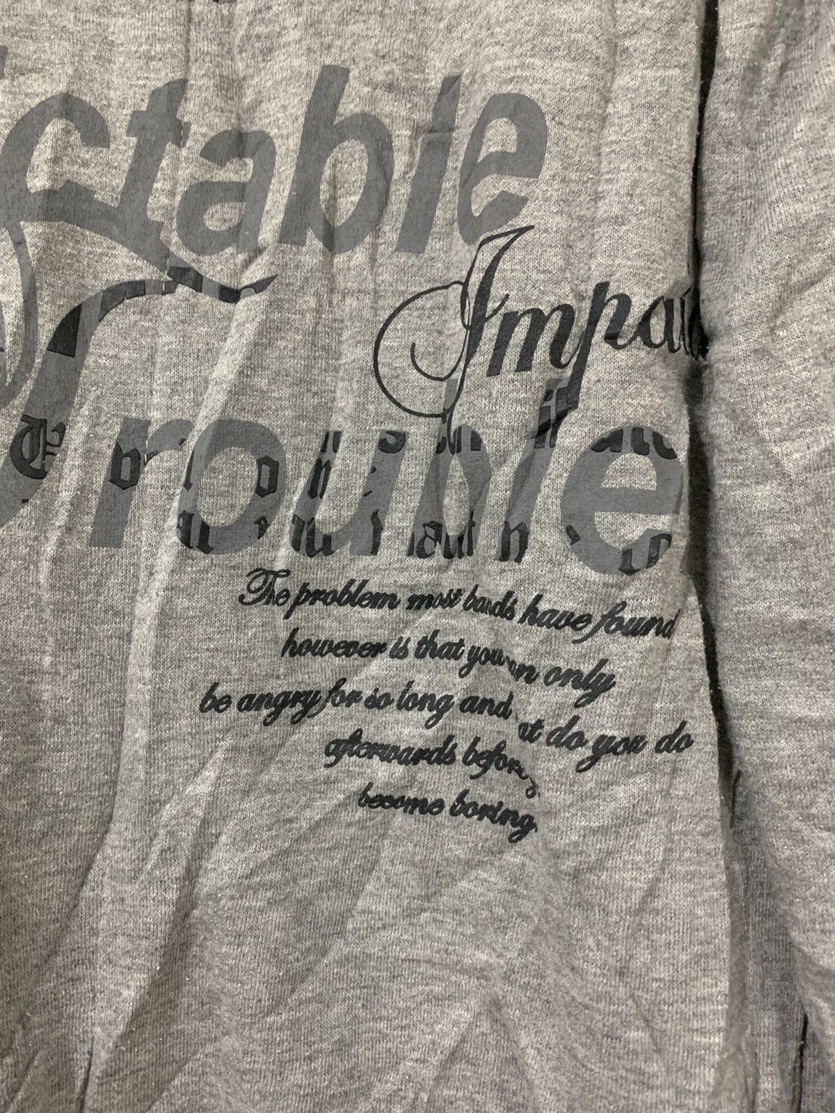 If Six Was Nine Vintage Impala Hoodie double zipper poem bondage Size US L / EU 52-54 / 3 - 5 Thumbnail