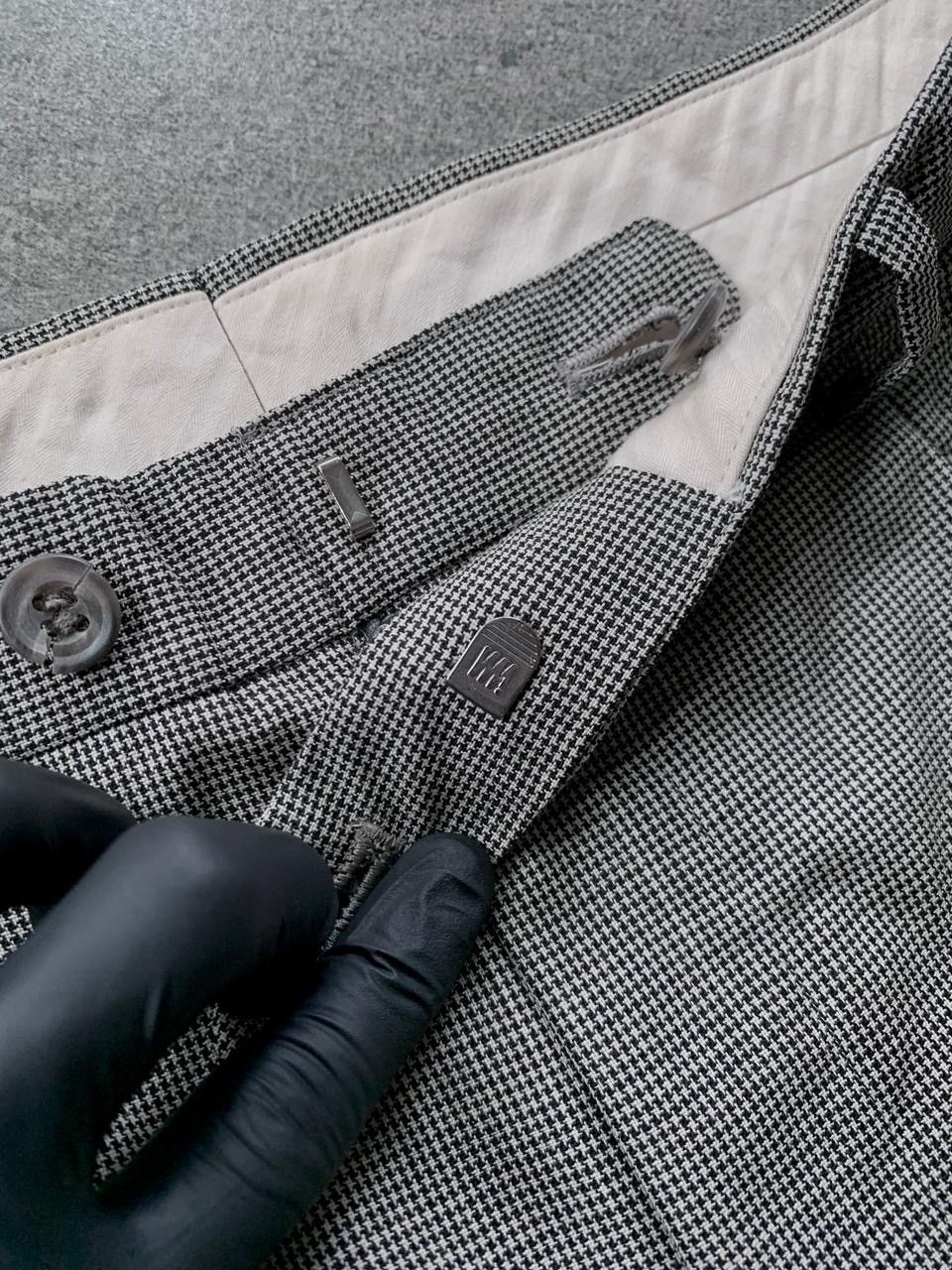 Issey Miyake FREE TAX! Houndstooth Wideleg Trousers Size US 32 / EU 48 - 10 Thumbnail