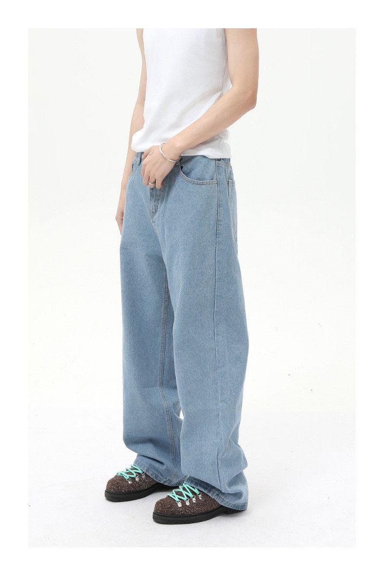 Japanese Brand × Jean Japanese retro all-match loose casual jeans Size US 32 / EU 48 - 3 Thumbnail