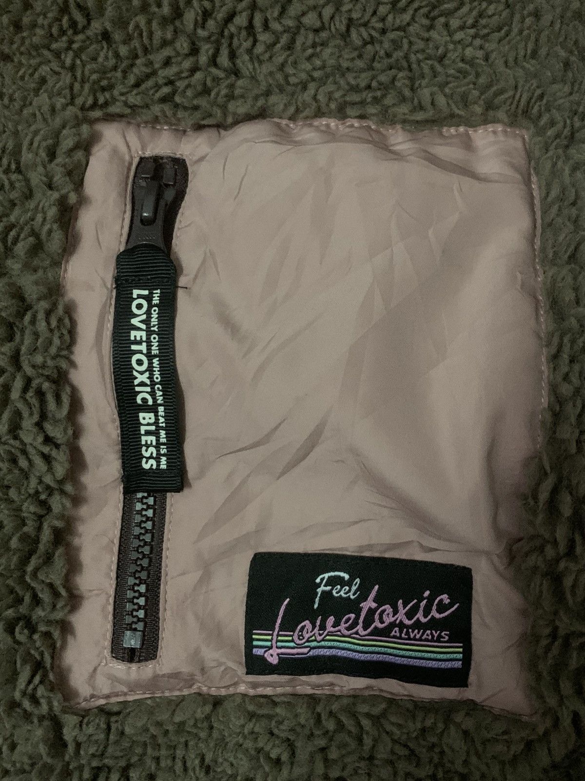 Japanese Brand Lovetoxic Retro Deep Pile Fleece Jacket Size US M / EU 48-50 / 2 - 3 Thumbnail