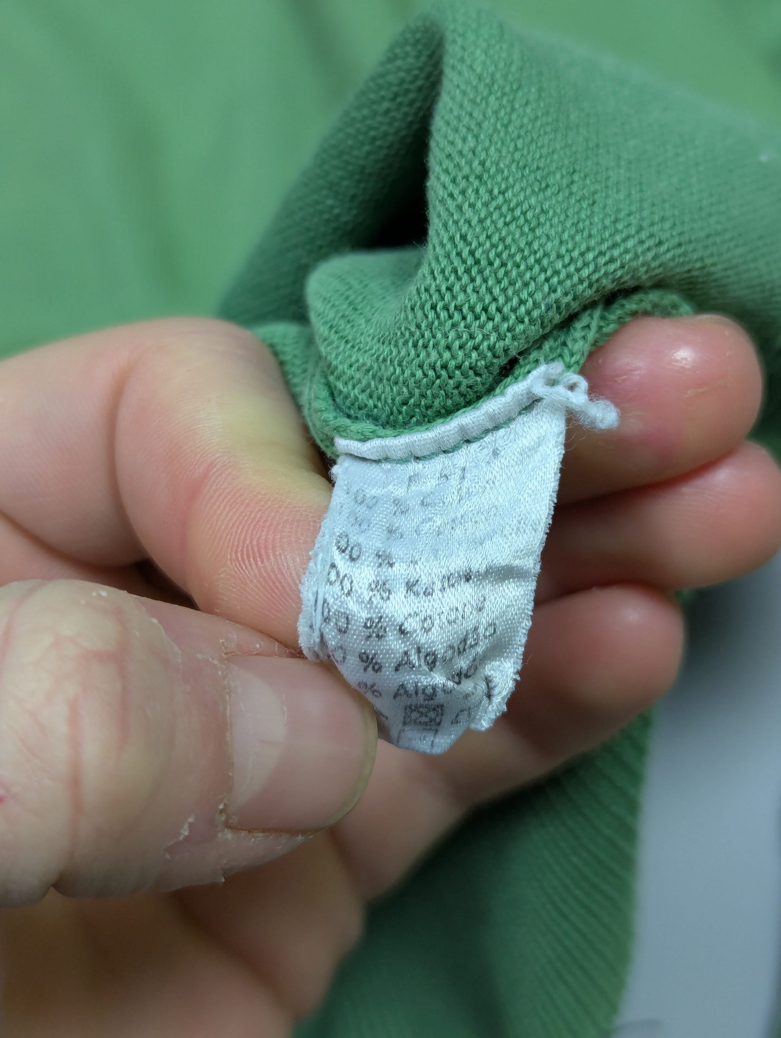 Lacoste Classic Lacoste Vintage Tennis Sweater Moss Green Size XXL / US 16-18 / IT 52-54 - 11 Thumbnail