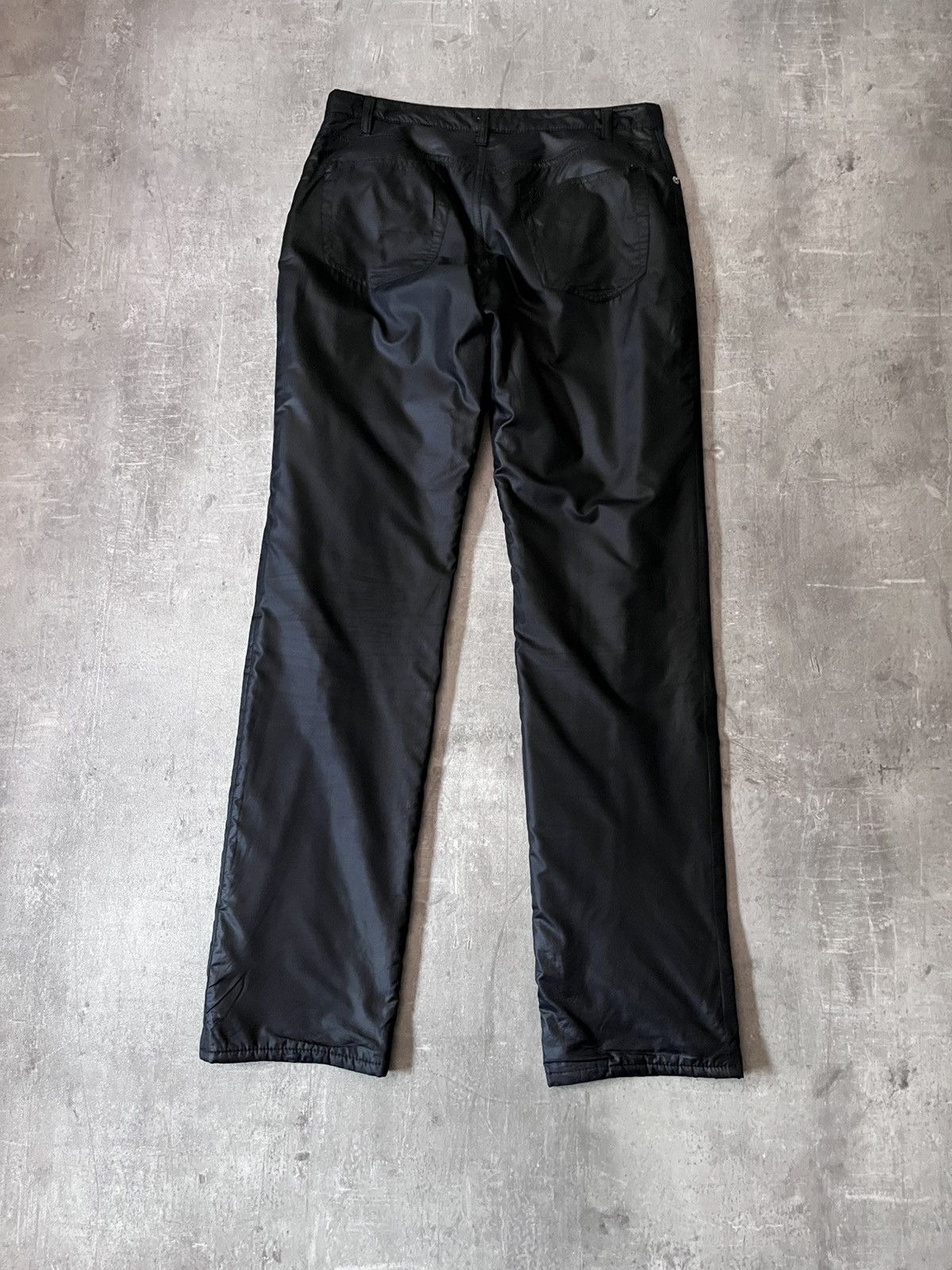 Helmut Lang Helmut Lang 1997 nylon black pants archival Size US 30 / EU 46 - 2 Thumbnail