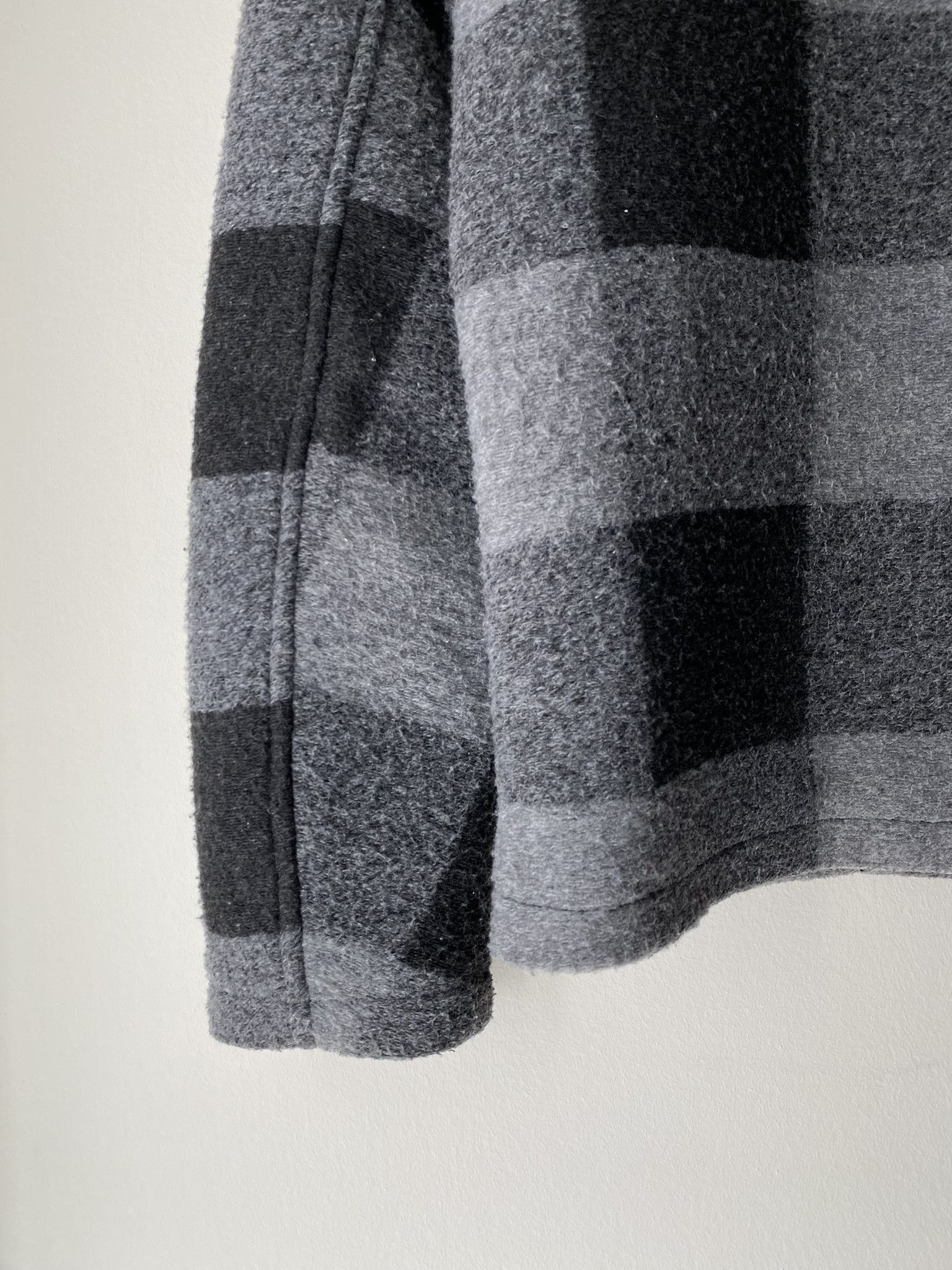 Han Kjobenhavn $810 - Zip Boxy Jacket - Black/Grey Check Size US L / EU 52-54 / 3 - 12 Thumbnail