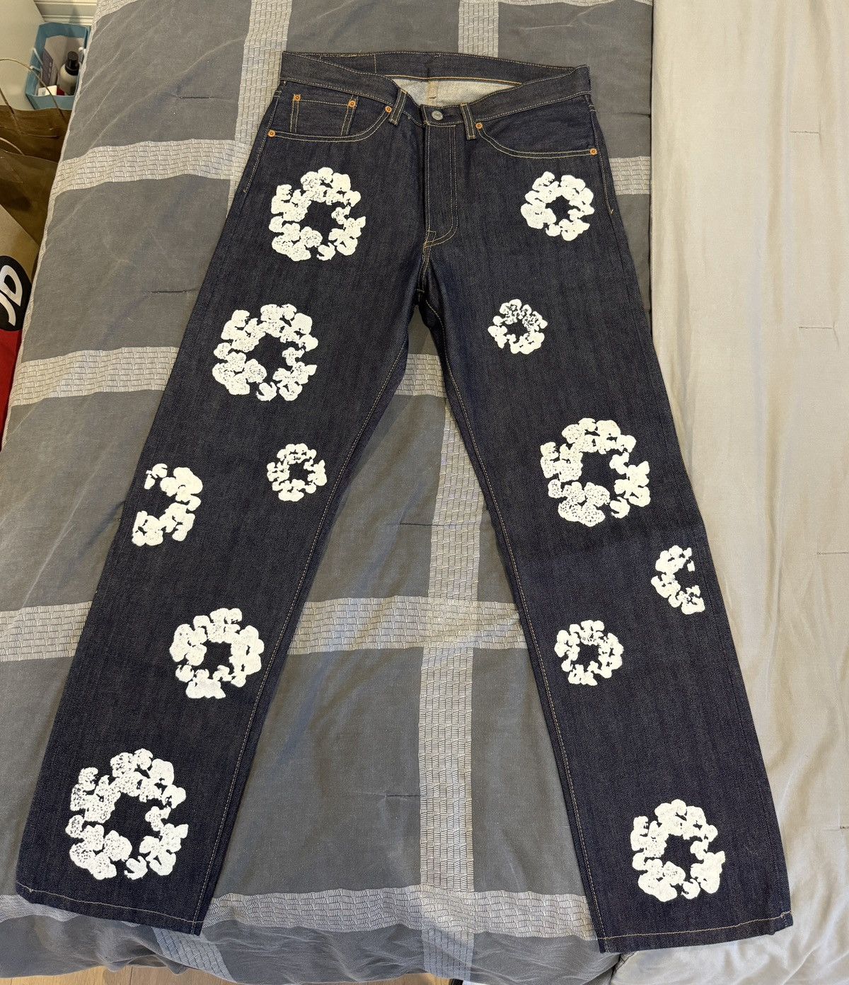DENIM TEARS Denim Tears Raw Selvedge Denim Size US 32 / EU 48 - 2 Thumbnail