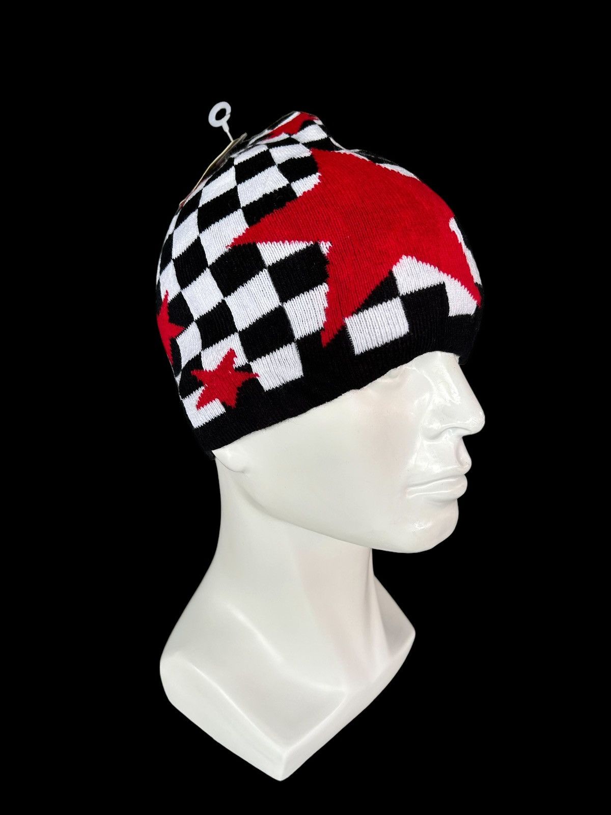 Japanese Brand × Kapital × Vintage Hey Dude Rare Design Beanie Hats Like Punk Bondage Style☠️🎌 Size ONE SIZE - 2 Thumbnail