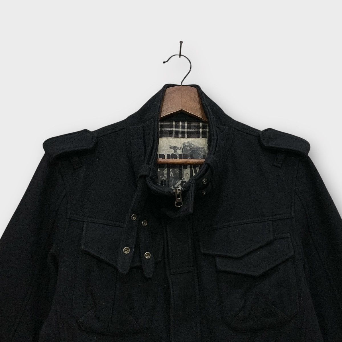 PPFM VINTAGE PPFM MIL SPEC M65 WOOL JACKET STAND COLLAR MILITARY Size US S / EU 44-46 / 1 - 9 Thumbnail