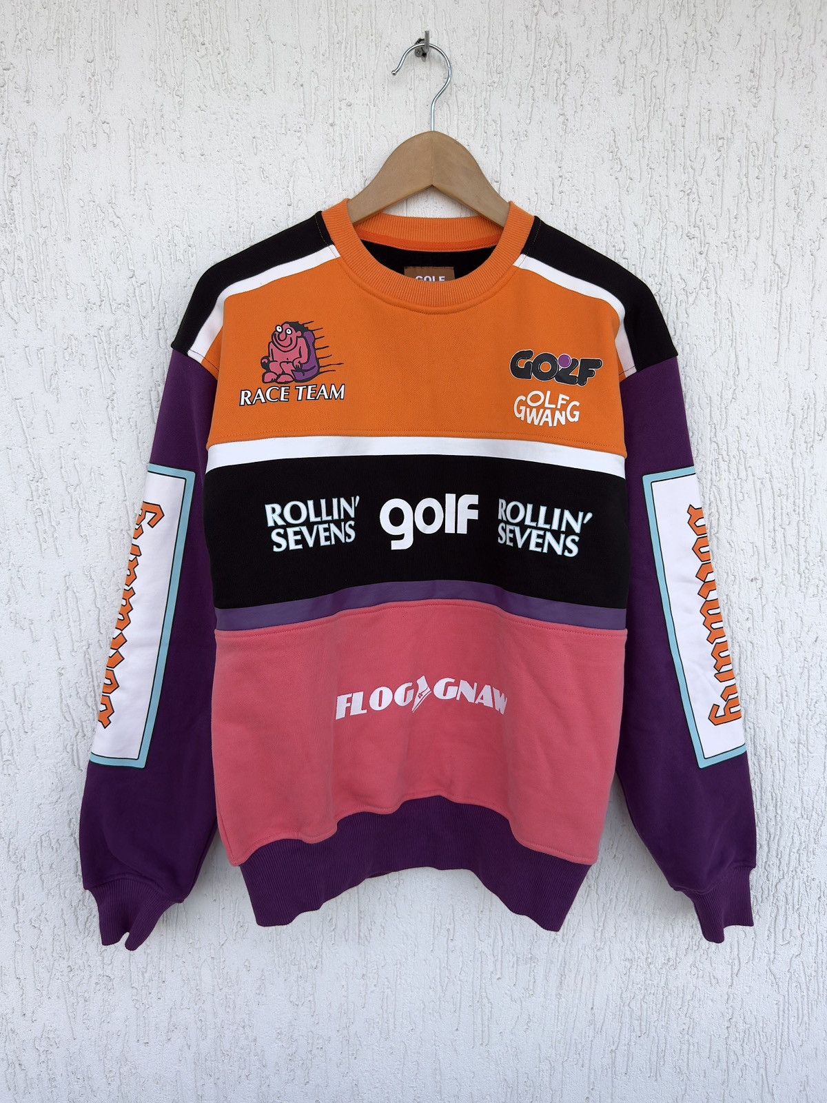 Golf Wang Golf Wang Sweatshirt Rollin Sevens Race Tyler The Creator Size US S / EU 44-46 / 1 - 1 Thumbnail