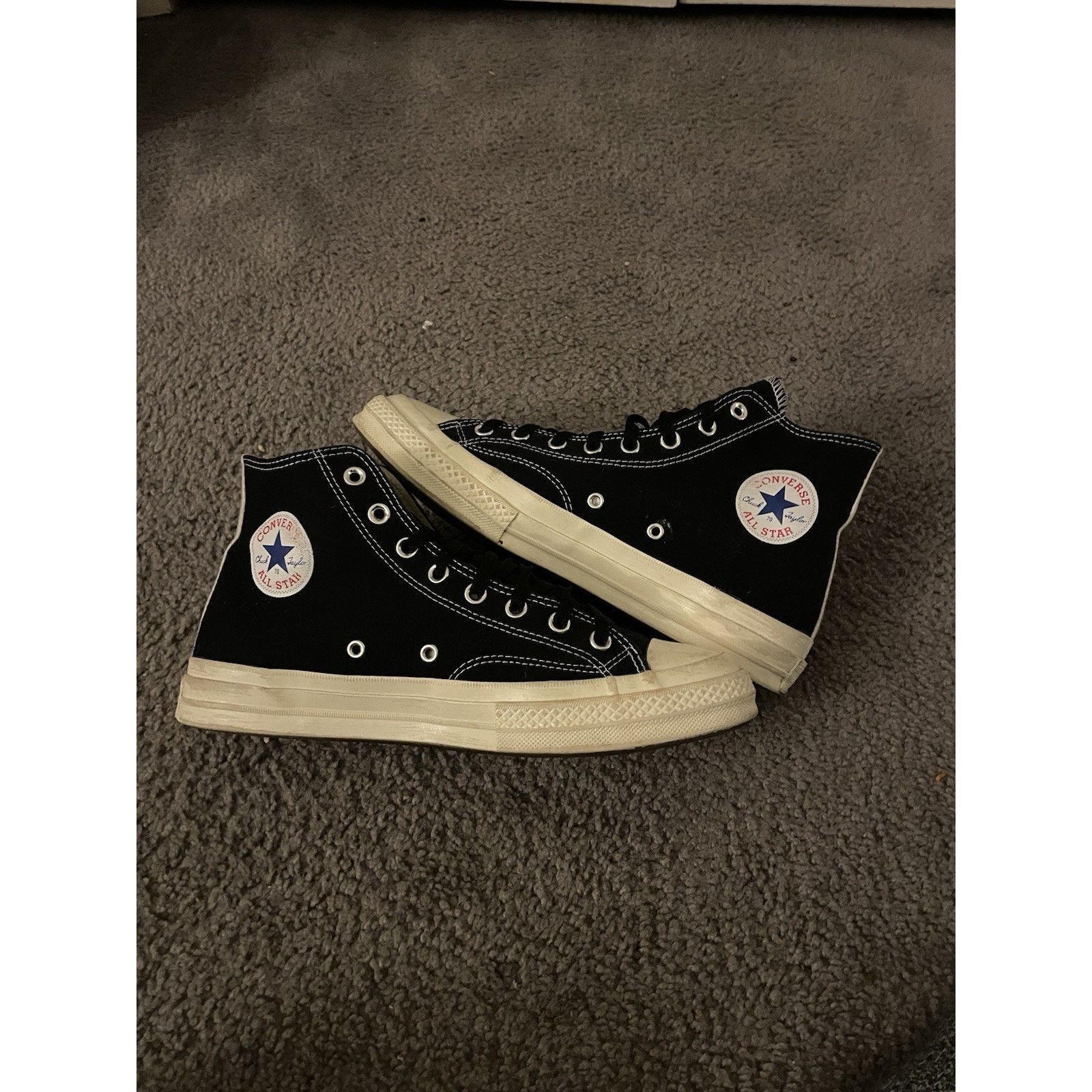 Converse Size 10- Converse All Star High 70 Comme des Garcons Shoes Size US 10 / EU 43 - 3 Thumbnail