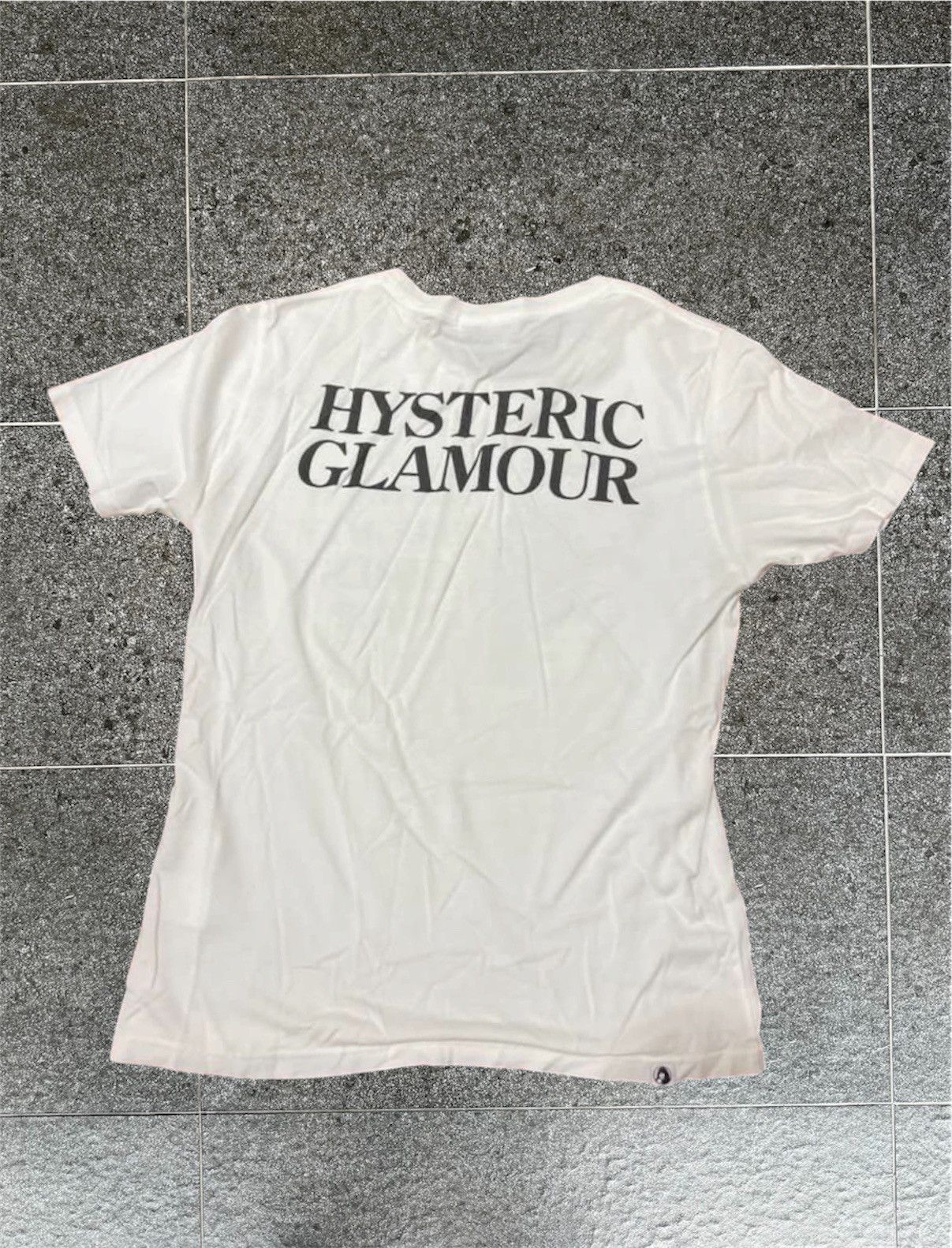 Hysteric Glamour Hysteric Glamour What Do Naughty Girls Hide White Tee Size US S / EU 44-46 / 1 - 2 Thumbnail