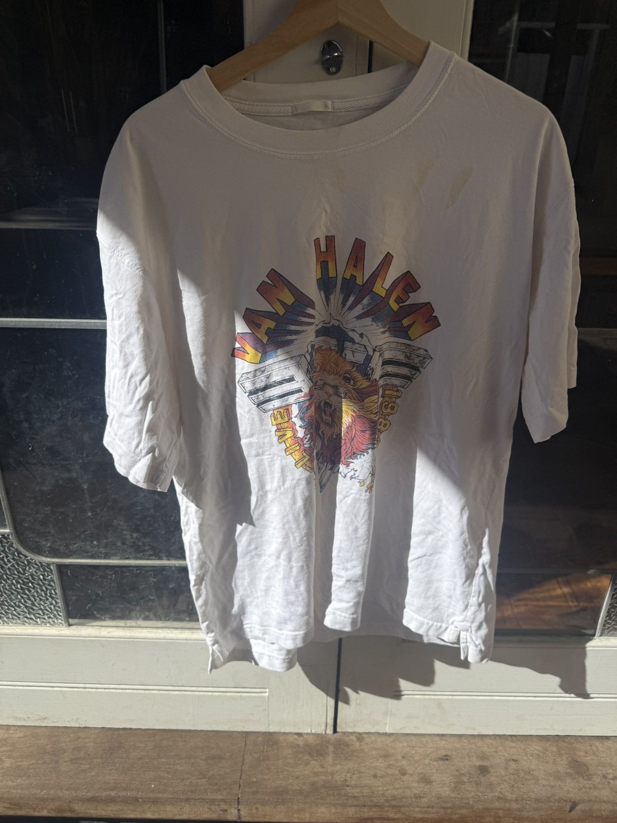 Vintage Vintage Van Halen T-shirt Size US XL / EU 56 / 4 - 1 Thumbnail