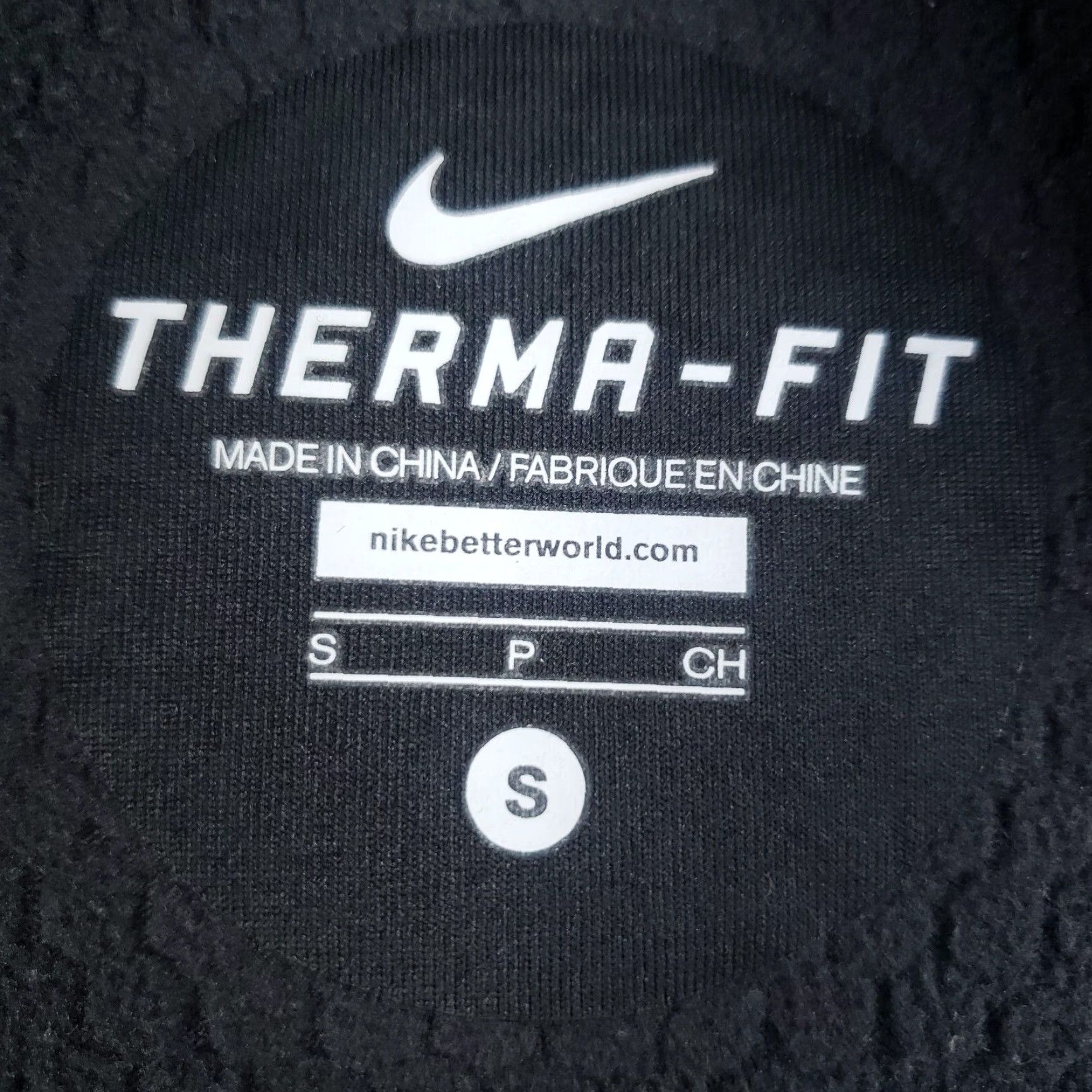 Nike VINTAGE Nike Vest Womens Small Black Therma-Sphere Max Training Full Zip Stretch Golf Size S / US 4 / IT 40 - 5 Thumbnail