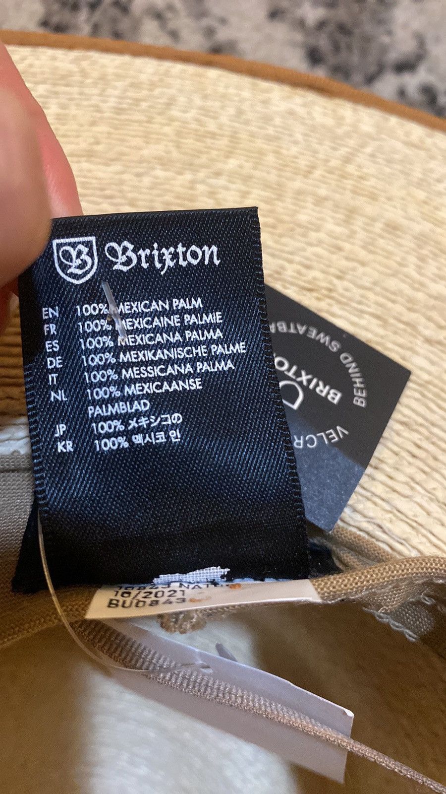 Brixton Jo Straw Rancher Hat size M