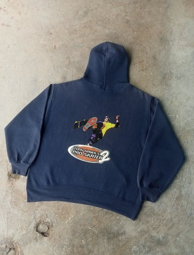 Russell Athletic Vintage THPS Pro Skater 2 Hoodie Size US L / EU 52-54 / 3 - 3 Thumbnail