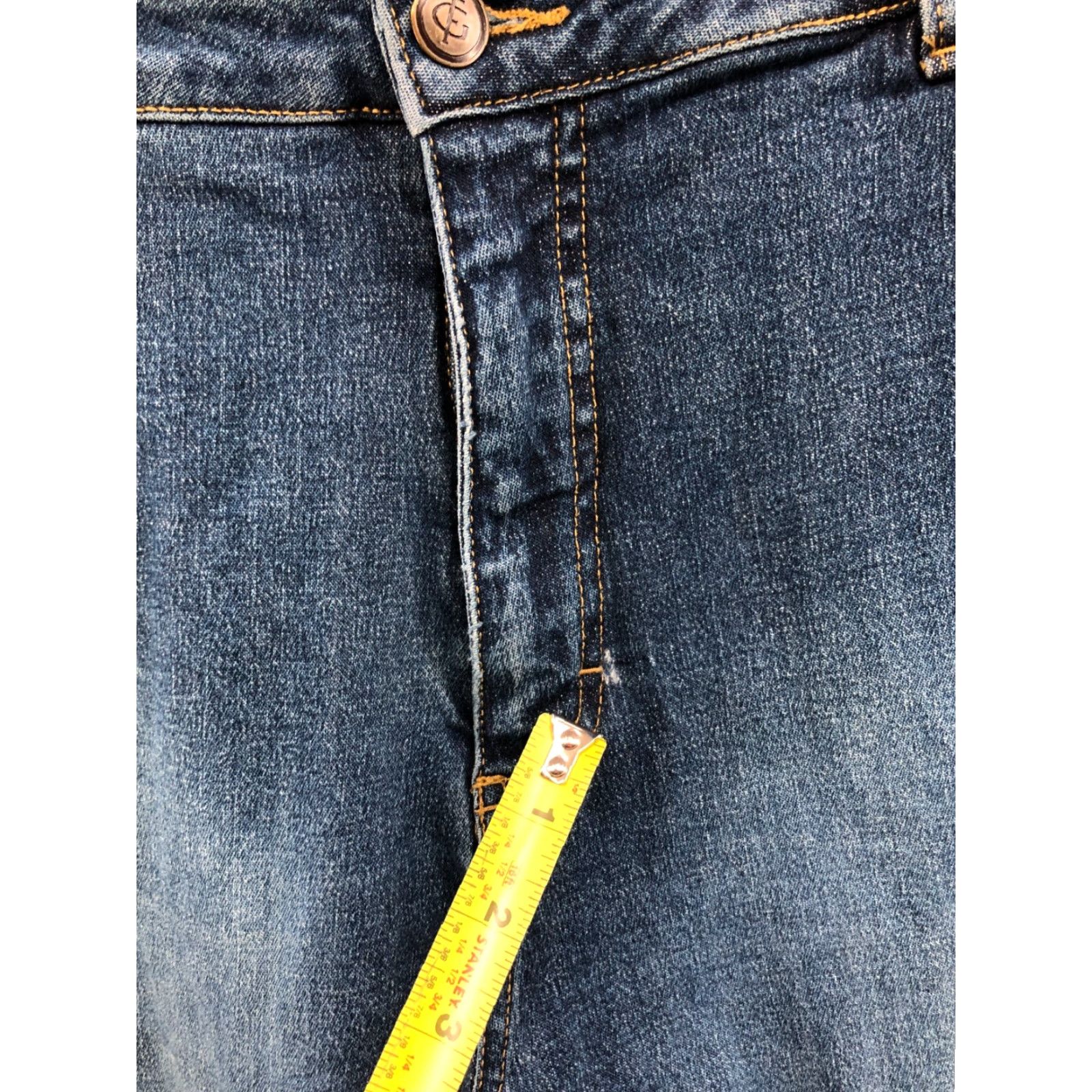 Vintage Field Gear Jeans Short Womens Size 16 High Rise Medium Wash Blue Tapered Size 38" / US 16 / IT 52 - 5 Thumbnail