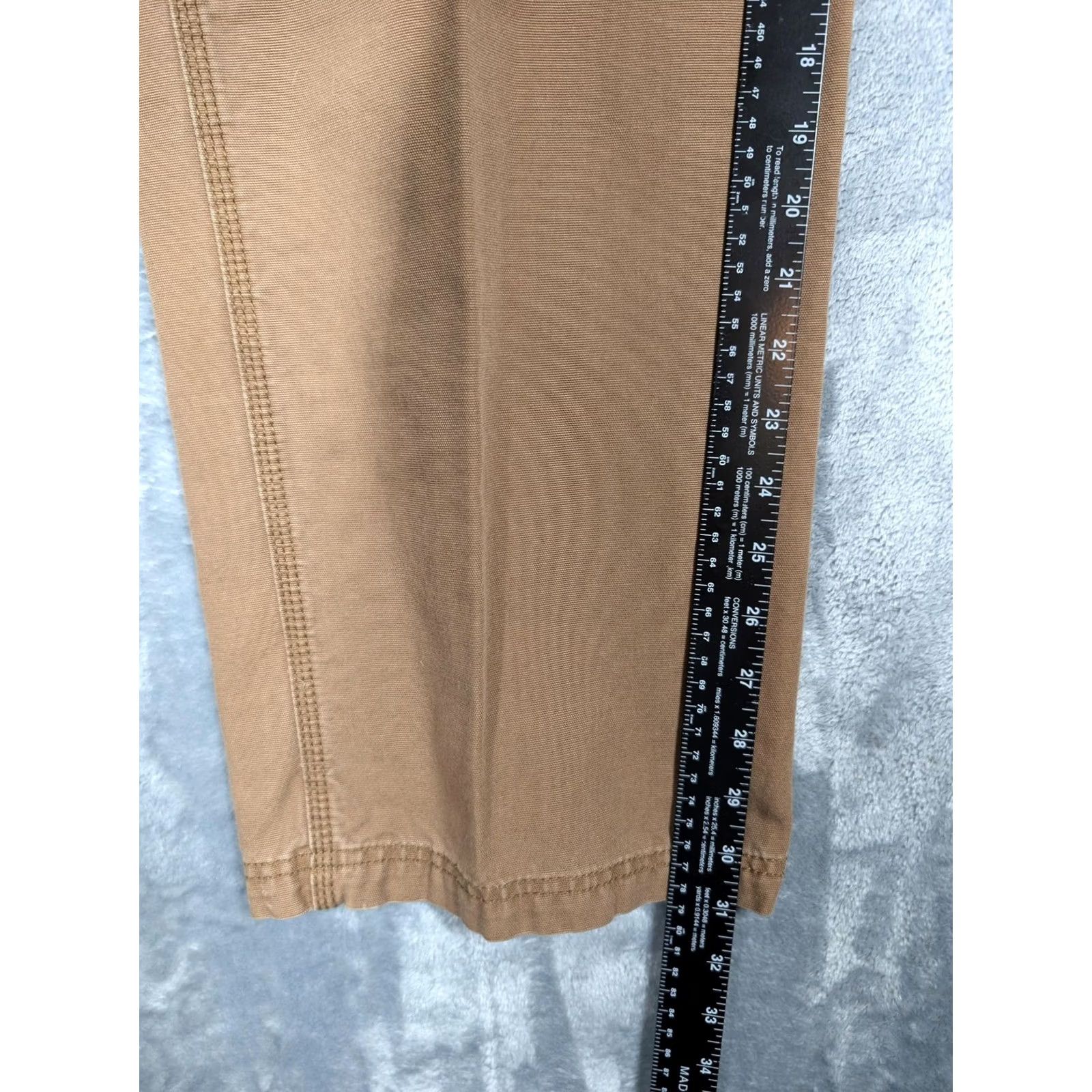 Harley Davidson Harley-Davidson Pants Mens 38x32 Carpenter Relaxed Fit Workwear Brown Size US 38 / EU 54 - 4 Thumbnail